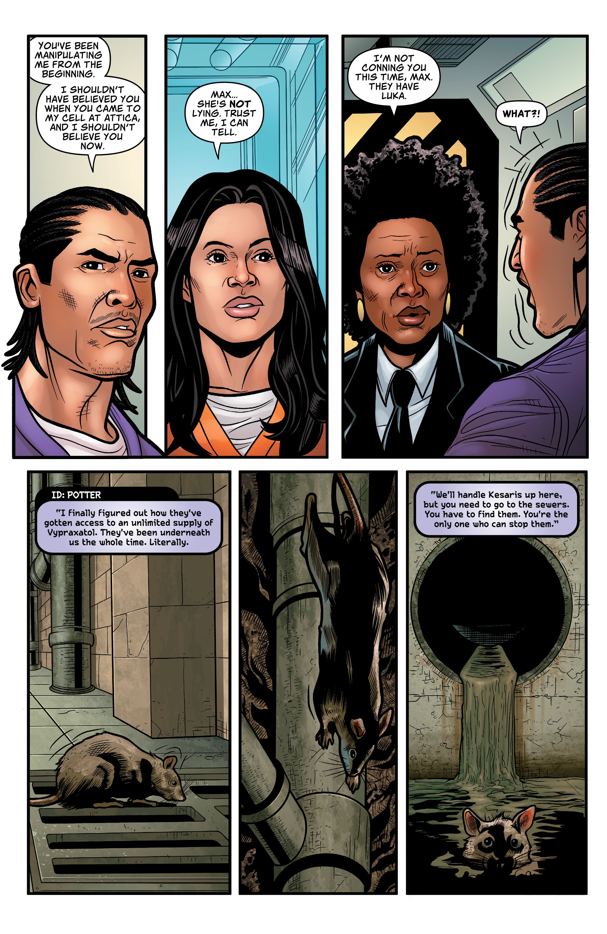 Read online PhenomX comic -  Issue #4 - 7