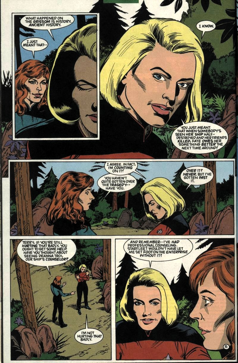 Read online Star Trek: The Next Generation (1989) comic -  Issue #39 - 16