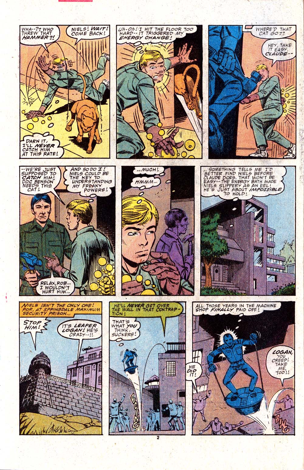 Read online Speedball comic -  Issue #3 - 4