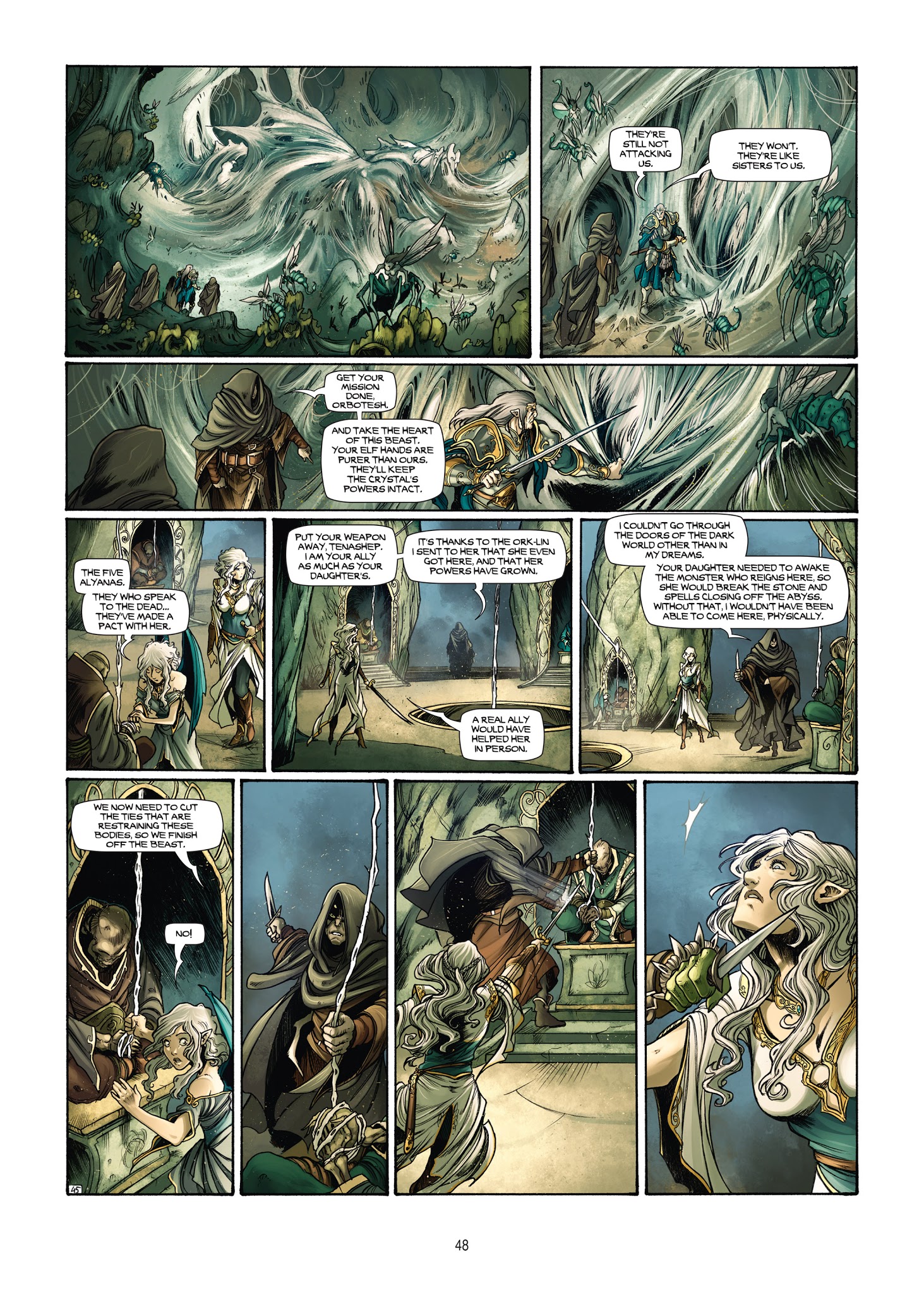 Read online Elves comic -  Issue #18 - 47