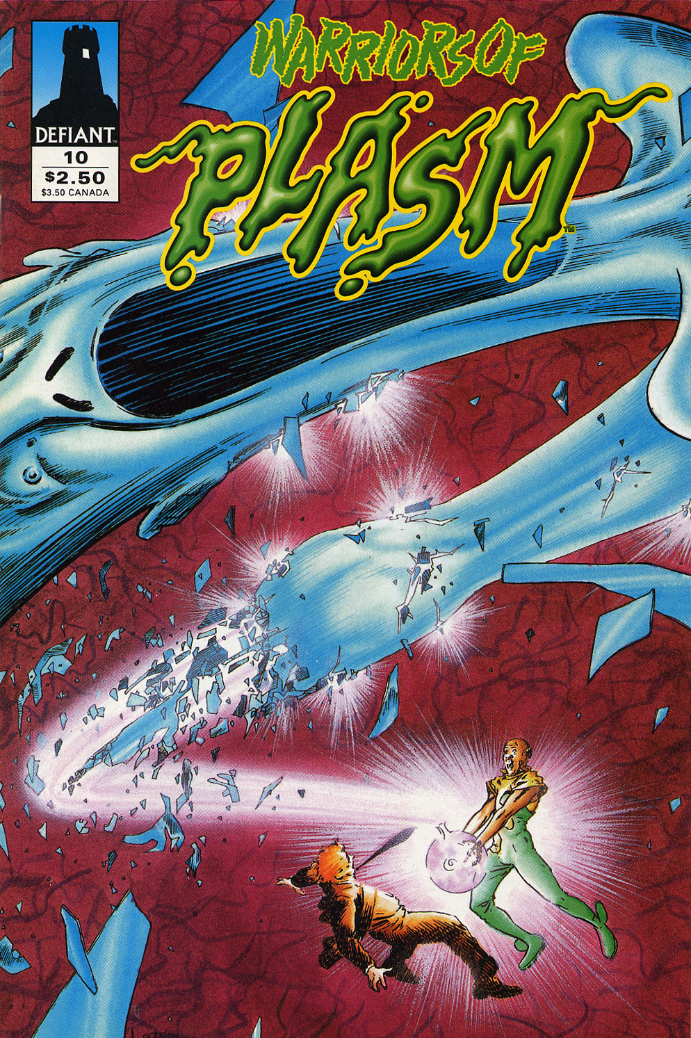 Read online Warriors of Plasm comic -  Issue #10 - 1