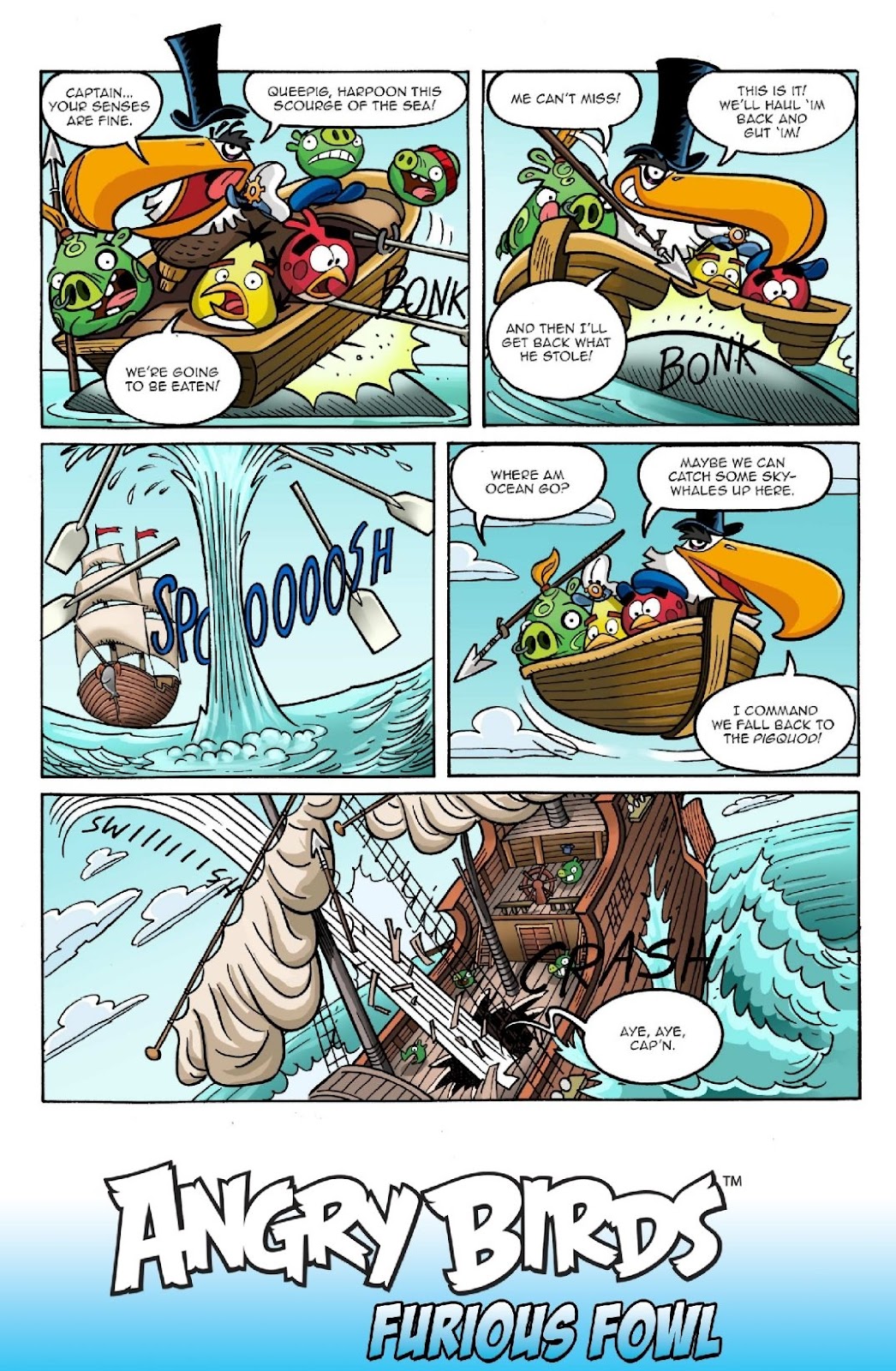 Angry Birds Comics Quarterly issue Issue Furious Fowl - Page 33