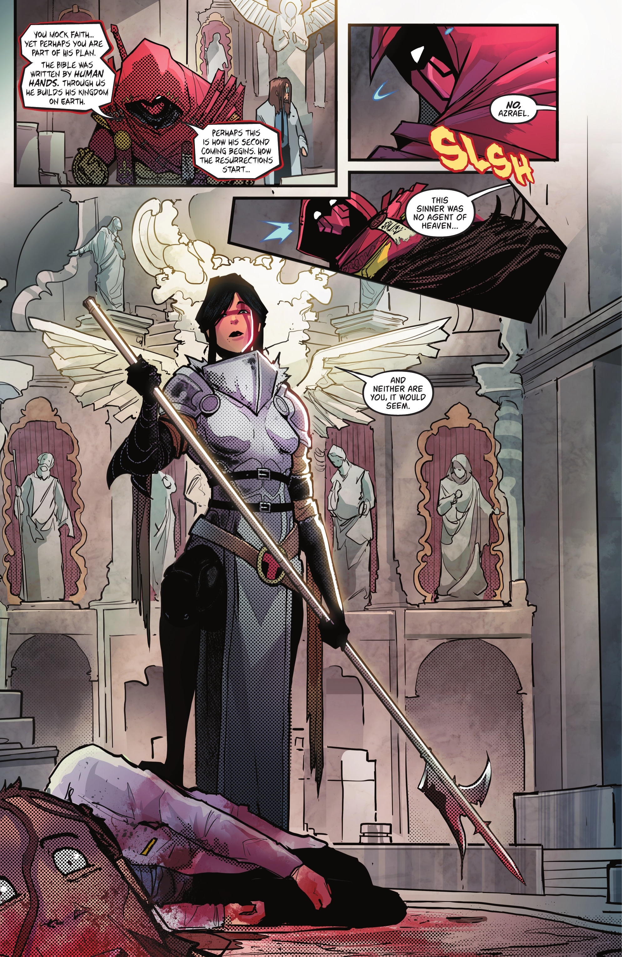 Read online Sword of Azrael: Dark Knight of the Soul comic -  Issue #1 - 22