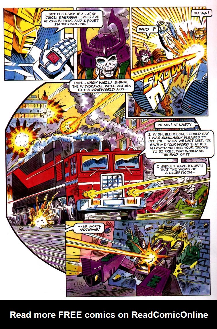 Read online Transformers: Generation 2 (1994) comic -  Issue #1 - 12