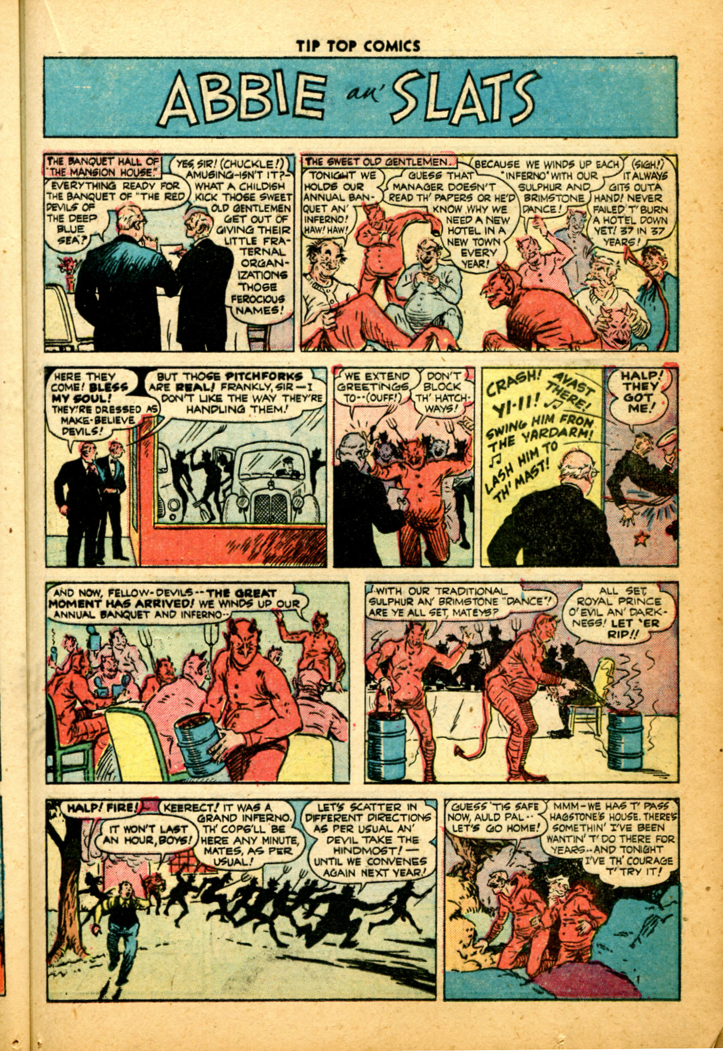 Read online Tip Top Comics comic -  Issue #145 - 35