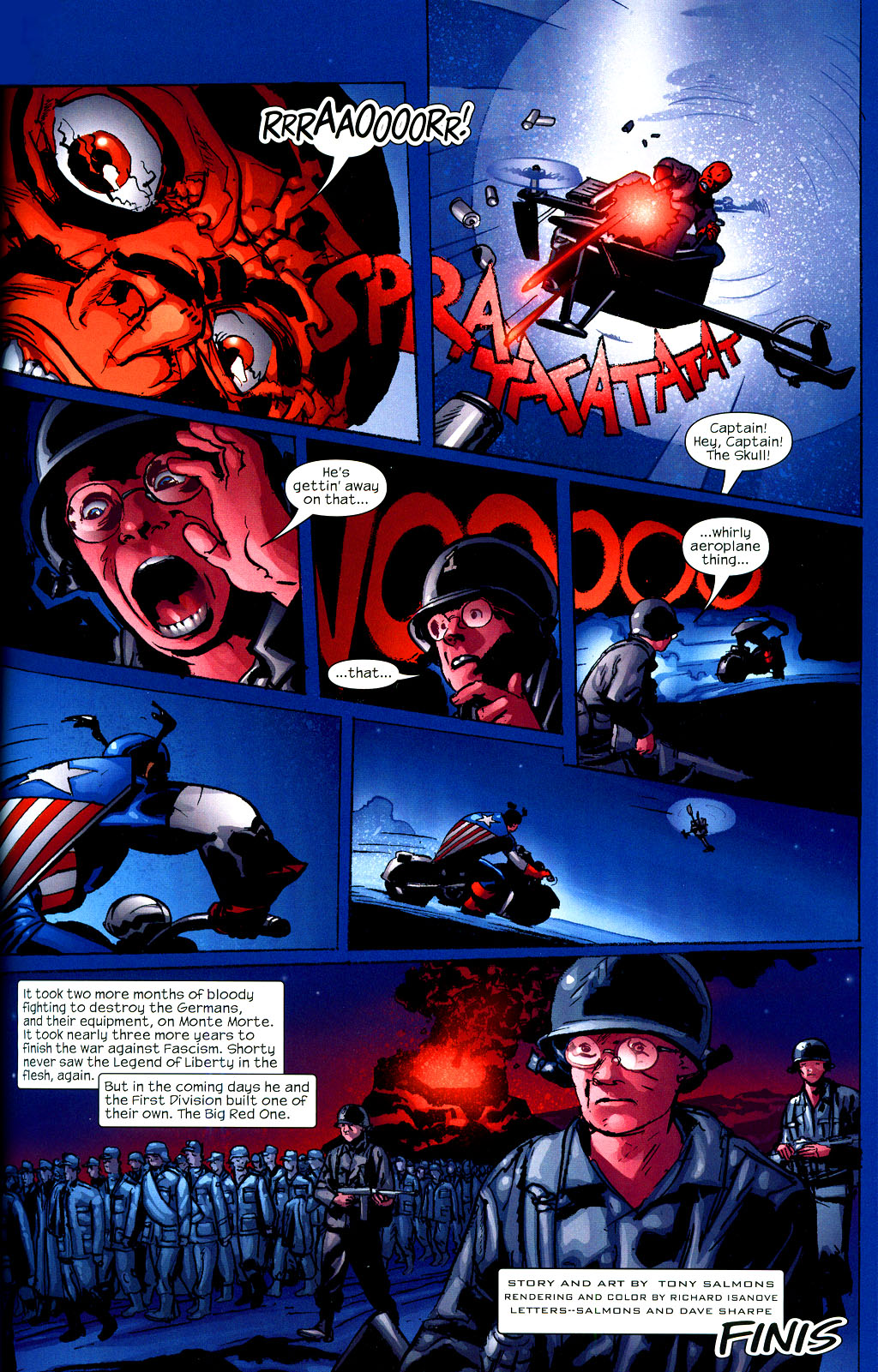 Read online Captain America: Red, White & Blue comic -  Issue # TPB - 16