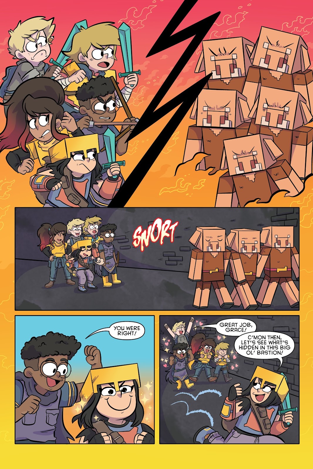 Minecraft issue TPB 3 - Page 74