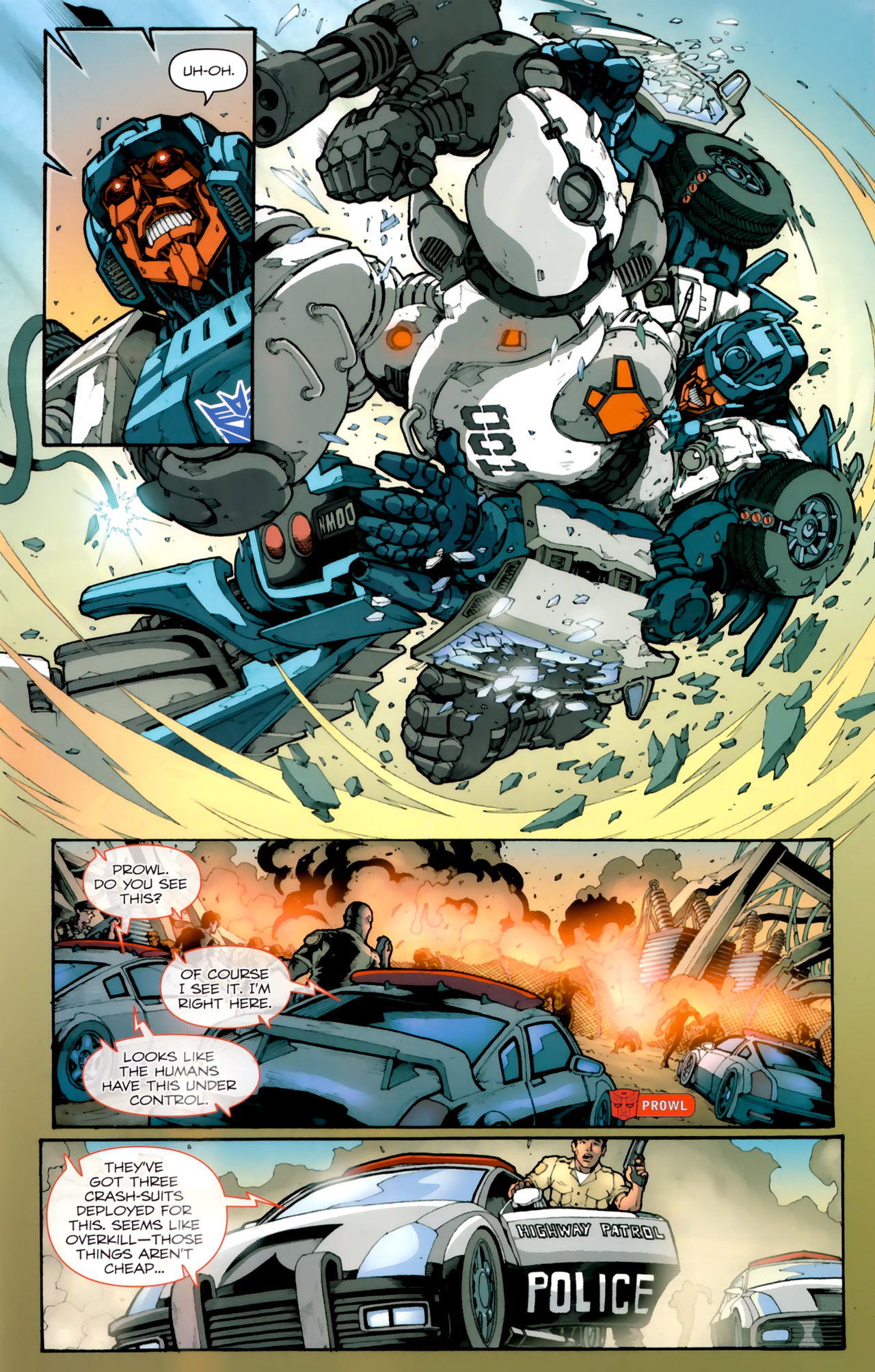 Read online The Transformers (2009) comic -  Issue #1 - 11