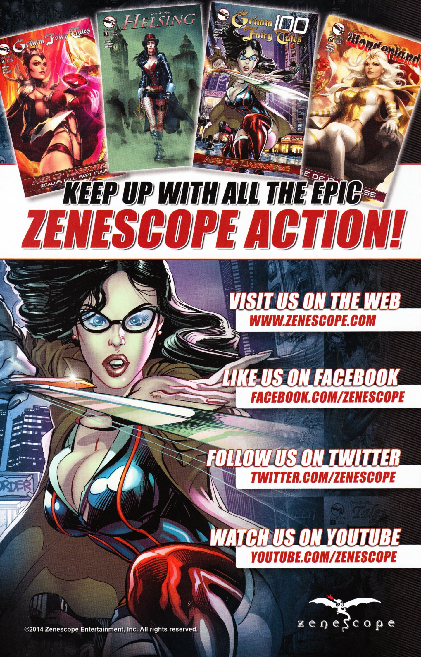 Read online Grimm Fairy Tales vs. Wonderland comic -  Issue #3 - 36
