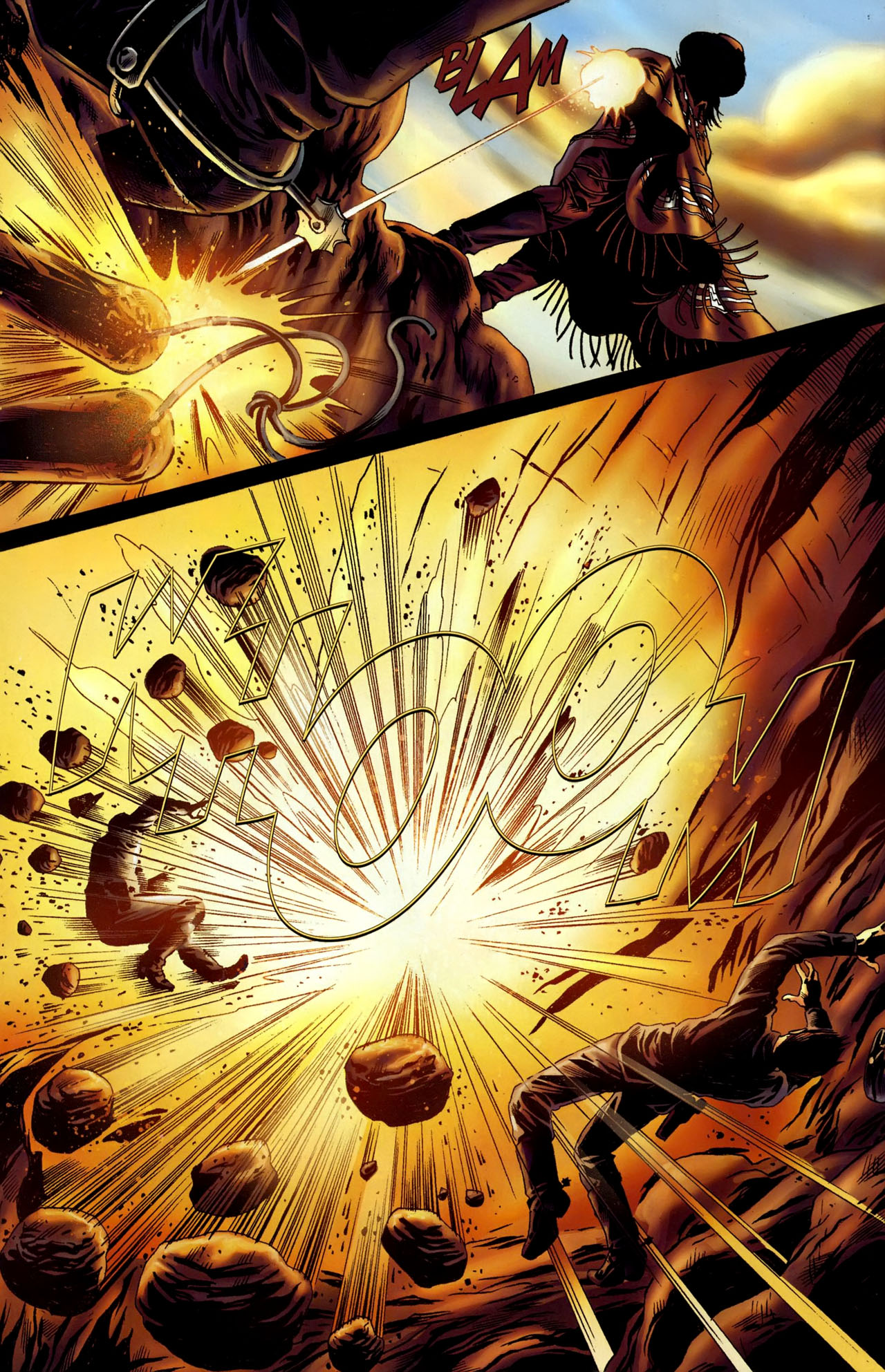 Read online The Man with No Name comic -  Issue #2 - 8