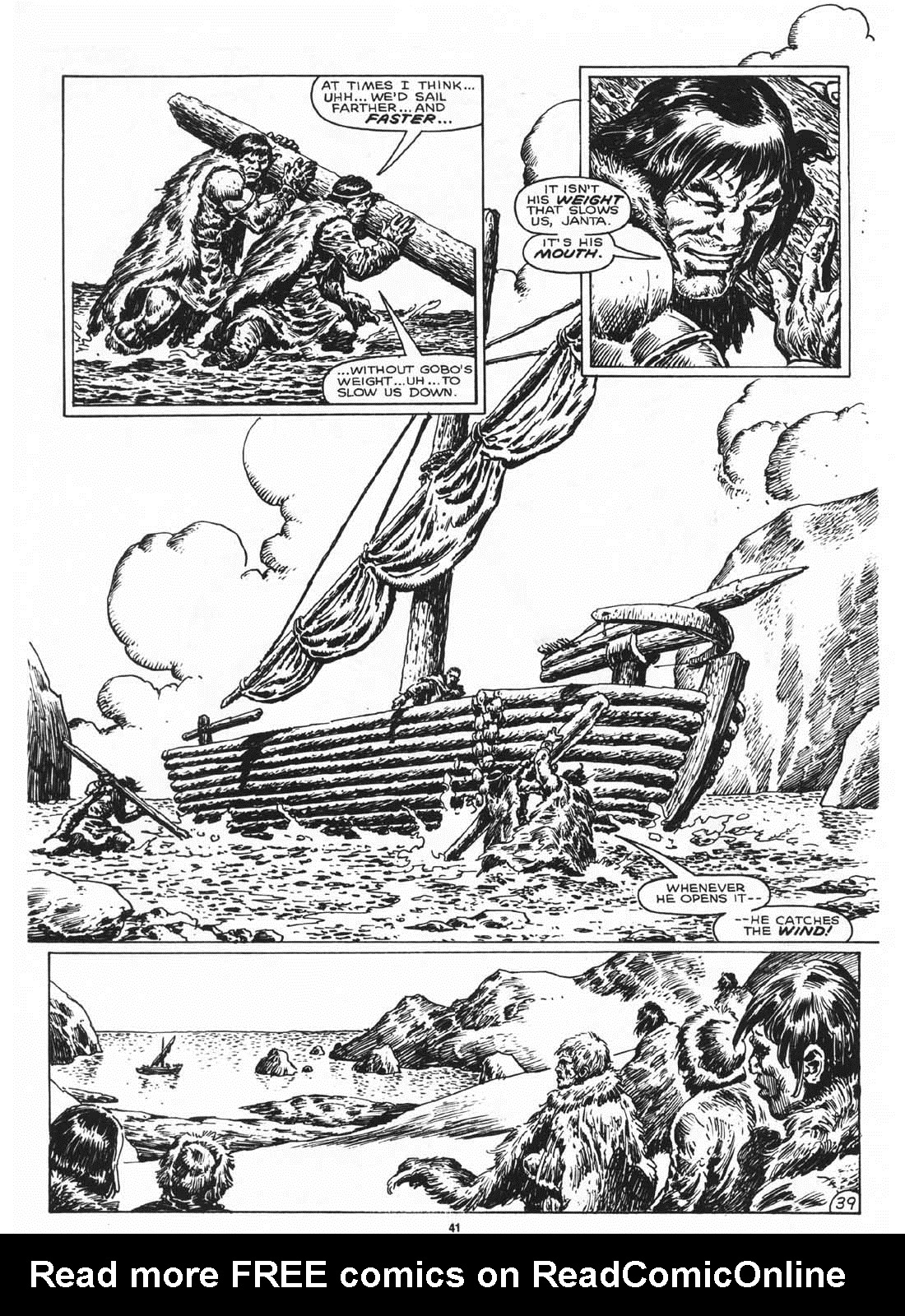 Read online The Savage Sword Of Conan comic -  Issue #168 - 42