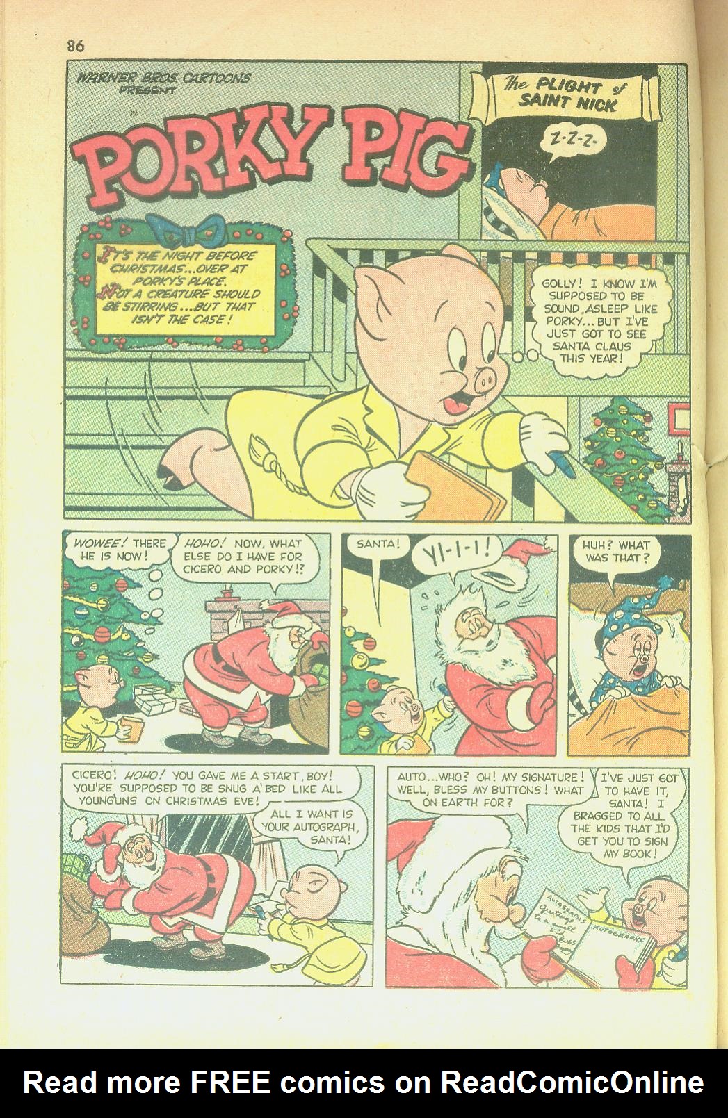 Read online Bugs Bunny's Christmas Funnies comic -  Issue # TPB 7 - 88
