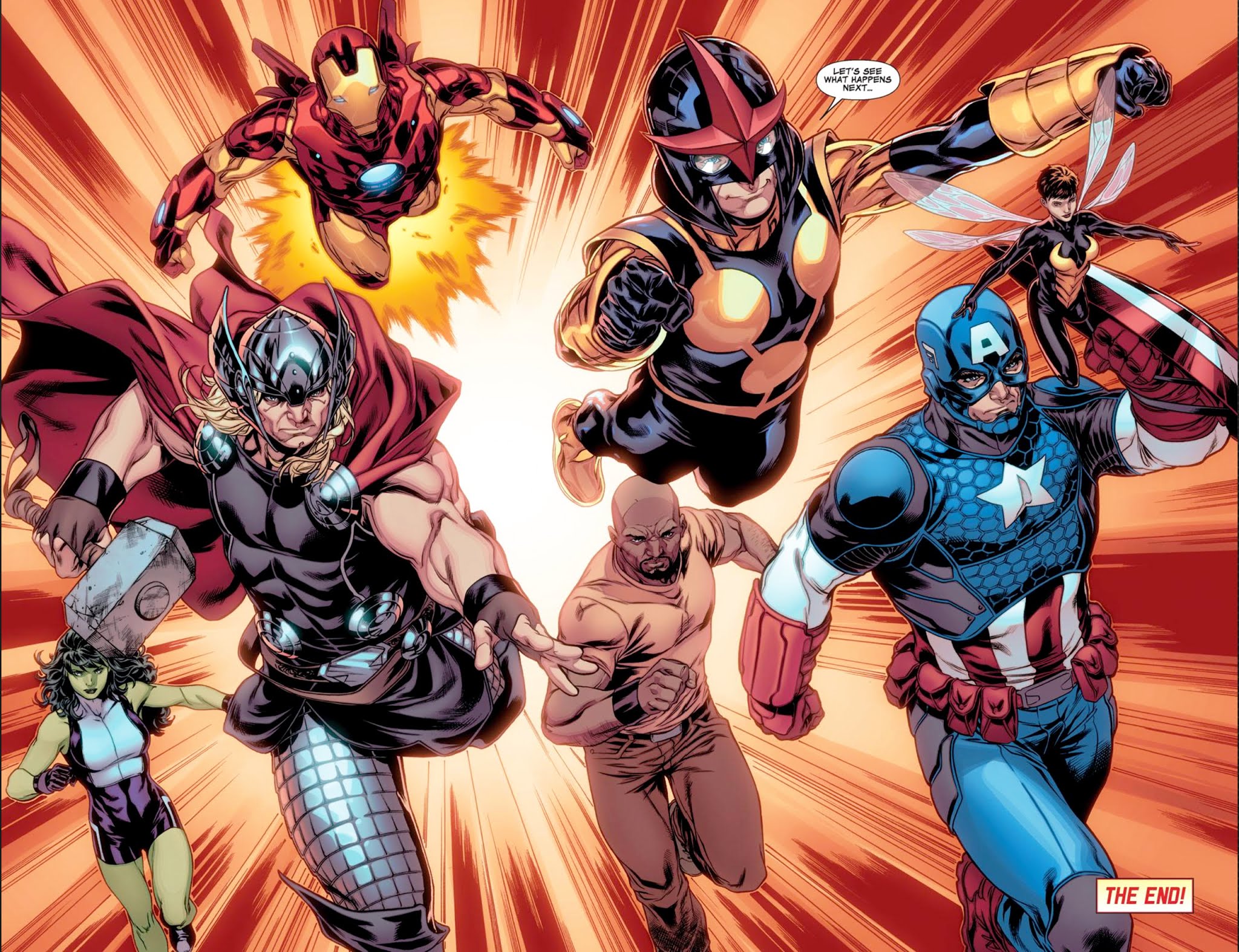 Read online Avengers: Heroes Welcome comic -  Issue # Full - 14
