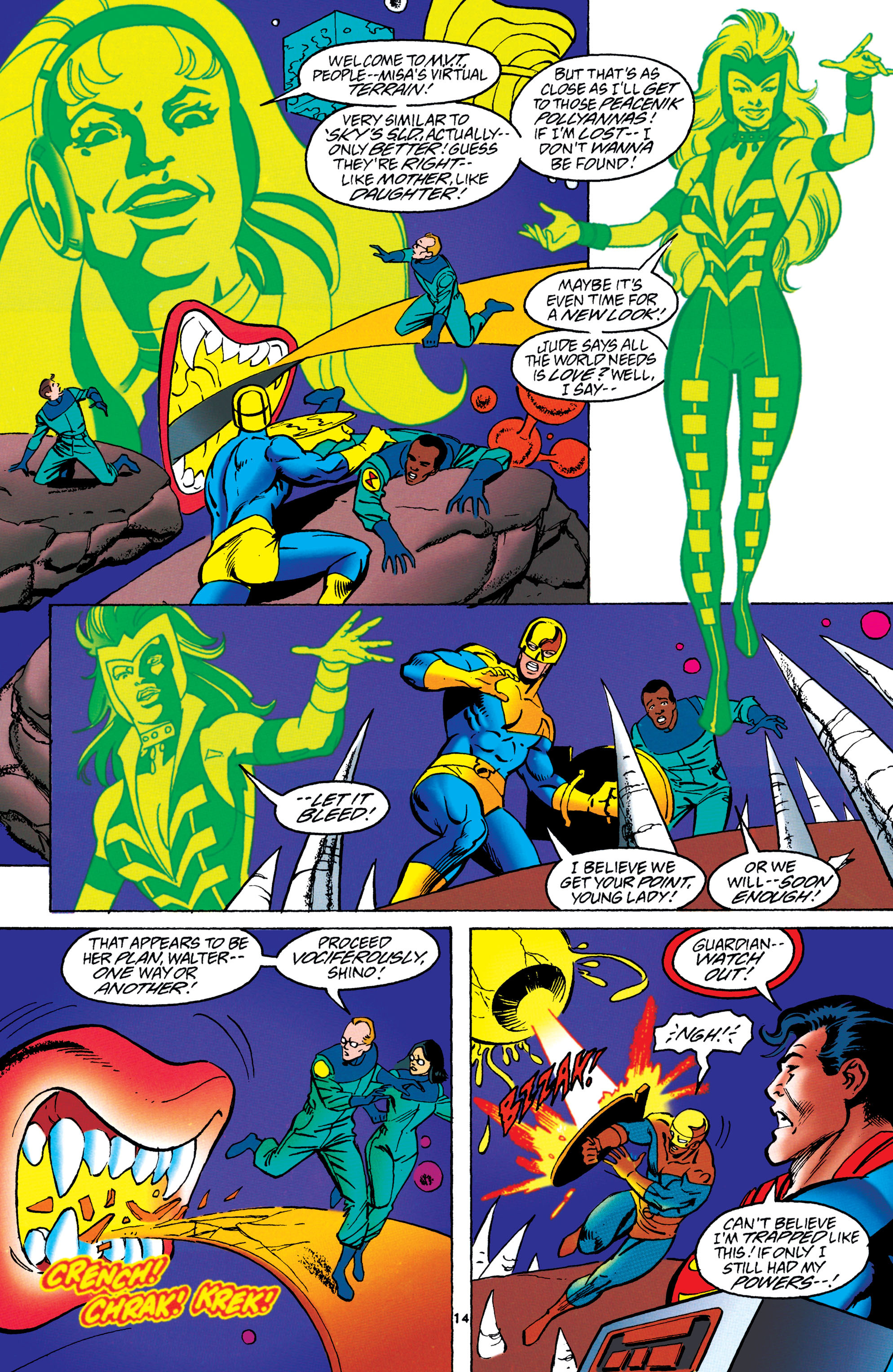 Read online Adventures of Superman (1987) comic -  Issue #542 - 15