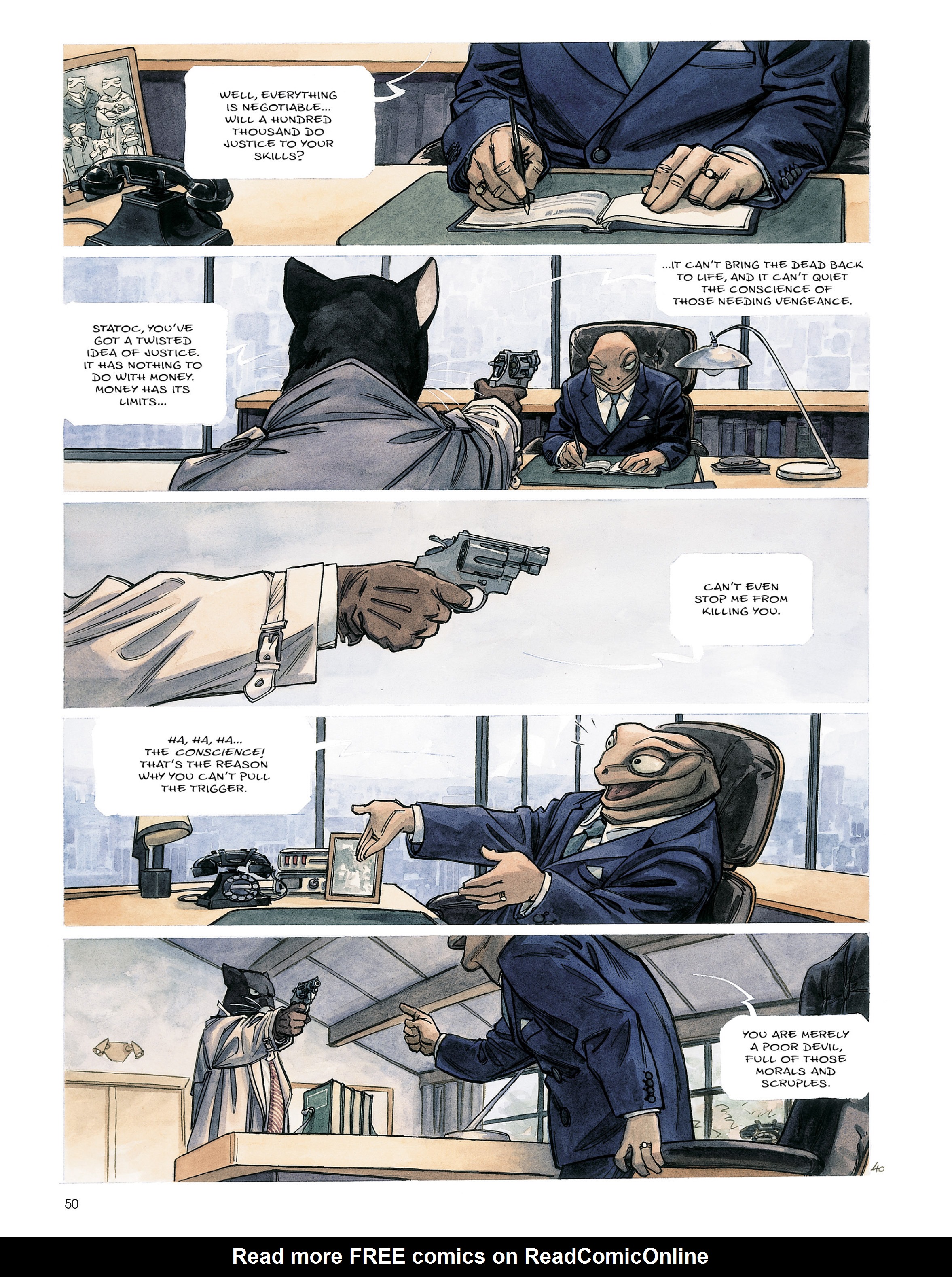 Read online Blacksad (2010) comic -  Issue # Full - 51