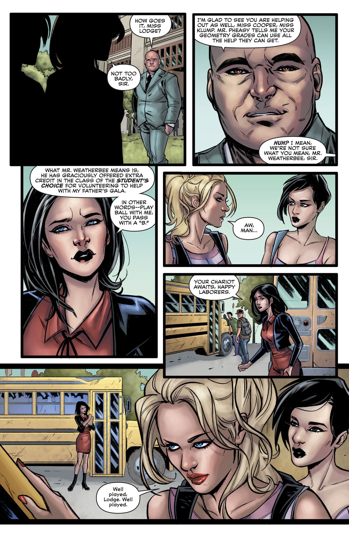 Read online Harley & Ivy Meet Betty & Veronica comic -  Issue #1 - 10