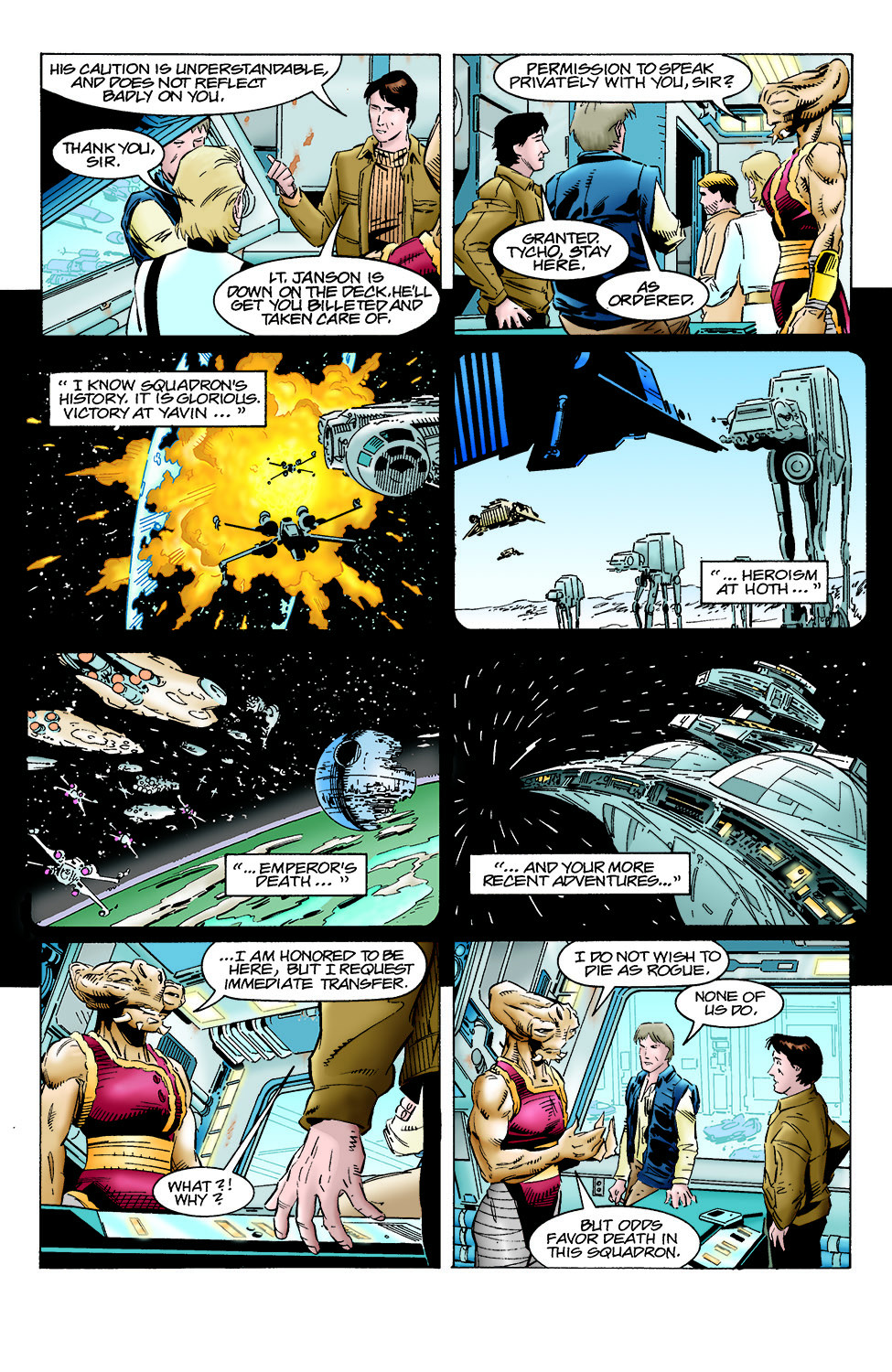 Read online Star Wars: X-Wing Rogue Squadron comic -  Issue #21 - 11