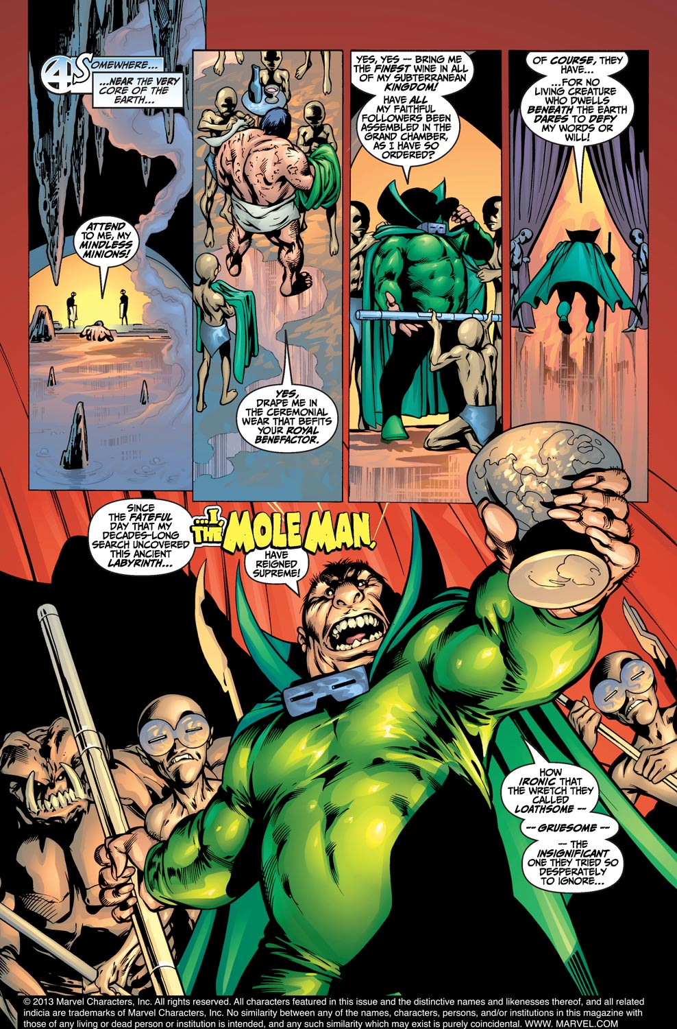 Read online Fantastic Four (1998) comic -  Issue #1 - 2