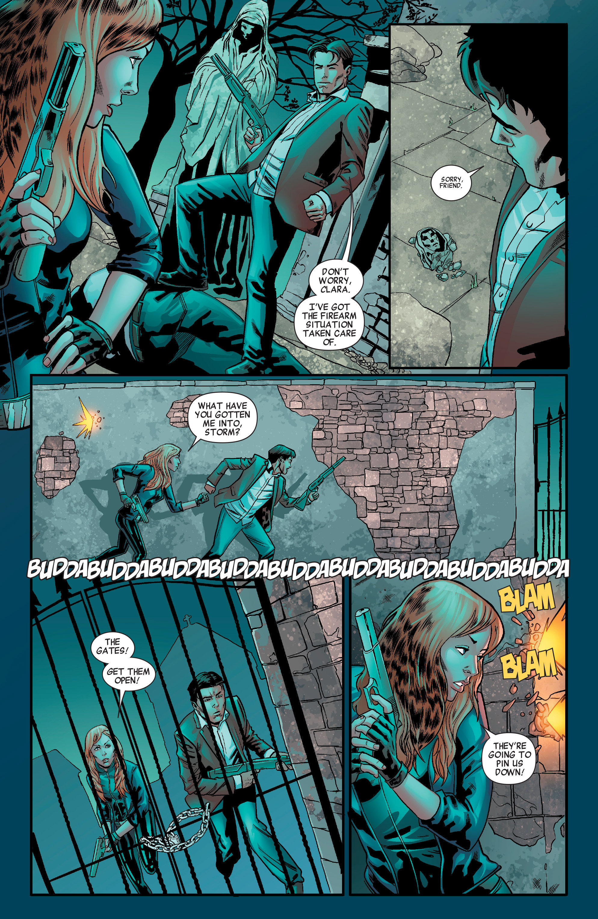 Read online Castle: Unholy Storm comic -  Issue # TPB - 46