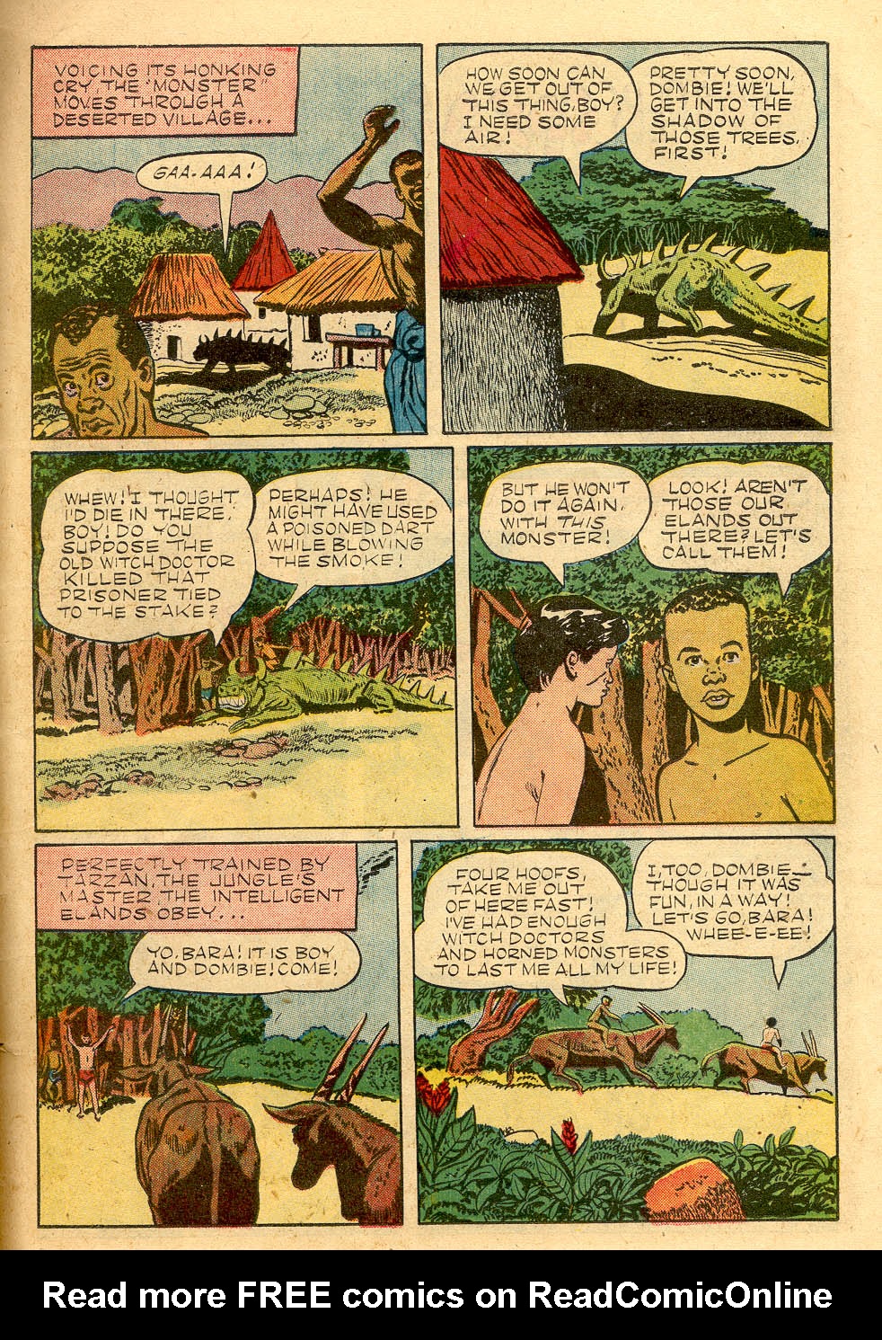 Read online Tarzan (1948) comic -  Issue #47 - 43