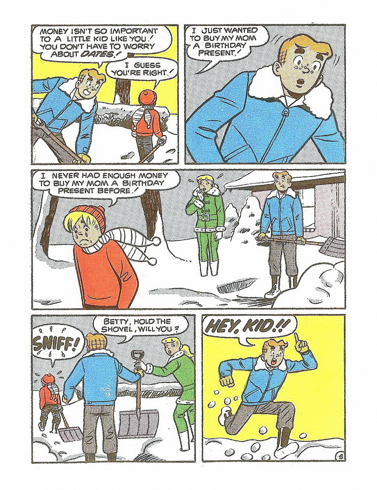 Read online Betty and Veronica Digest Magazine comic -  Issue #29 - 208