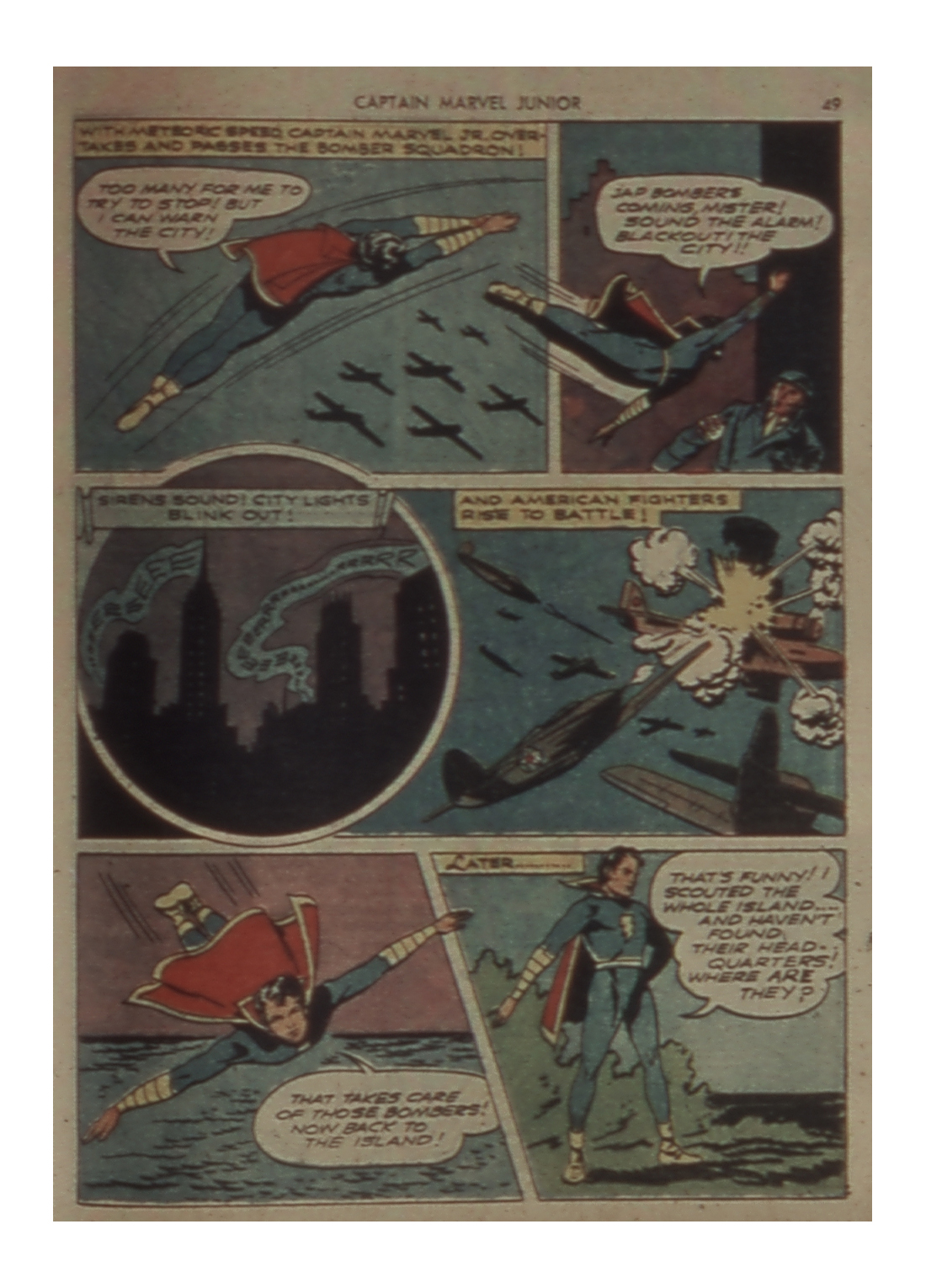 Read online Captain Marvel, Jr. comic -  Issue #4 - 50