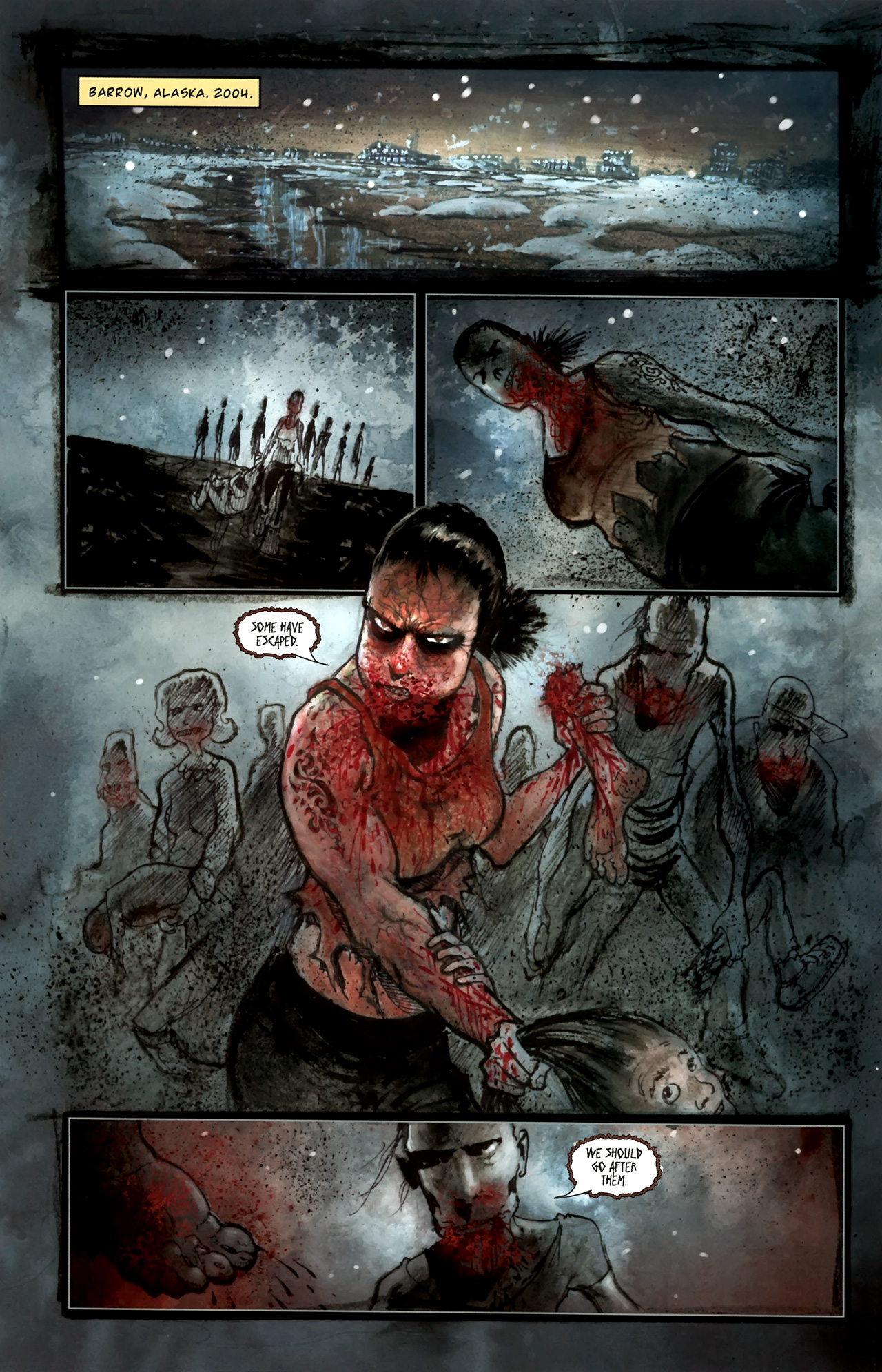 Read online 30 Days of Night: Night, Again comic -  Issue #1 - 8