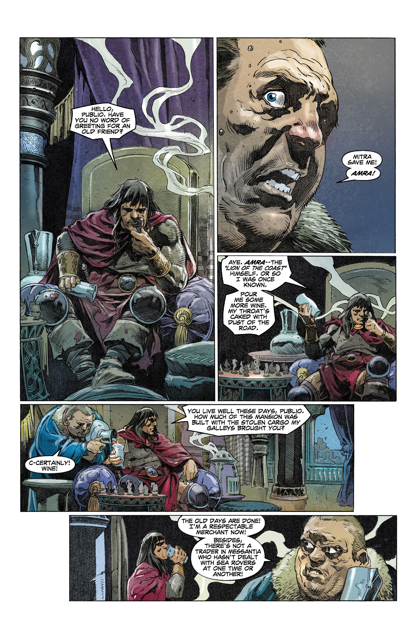 Read online King Conan: The Conqueror comic -  Issue #1 - 7