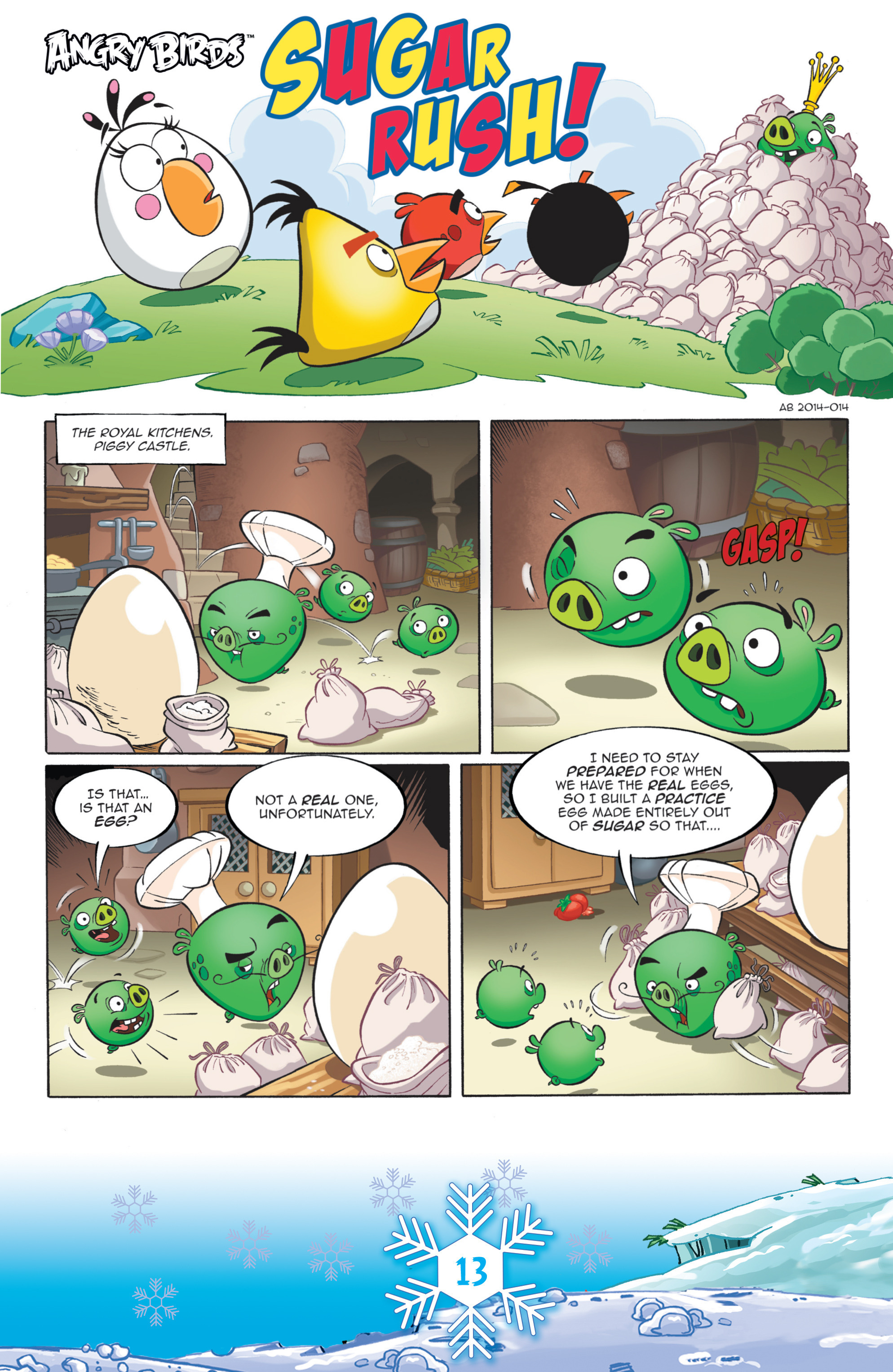 Read online Angry Birds Comics (2016) comic -  Issue #12 - 15