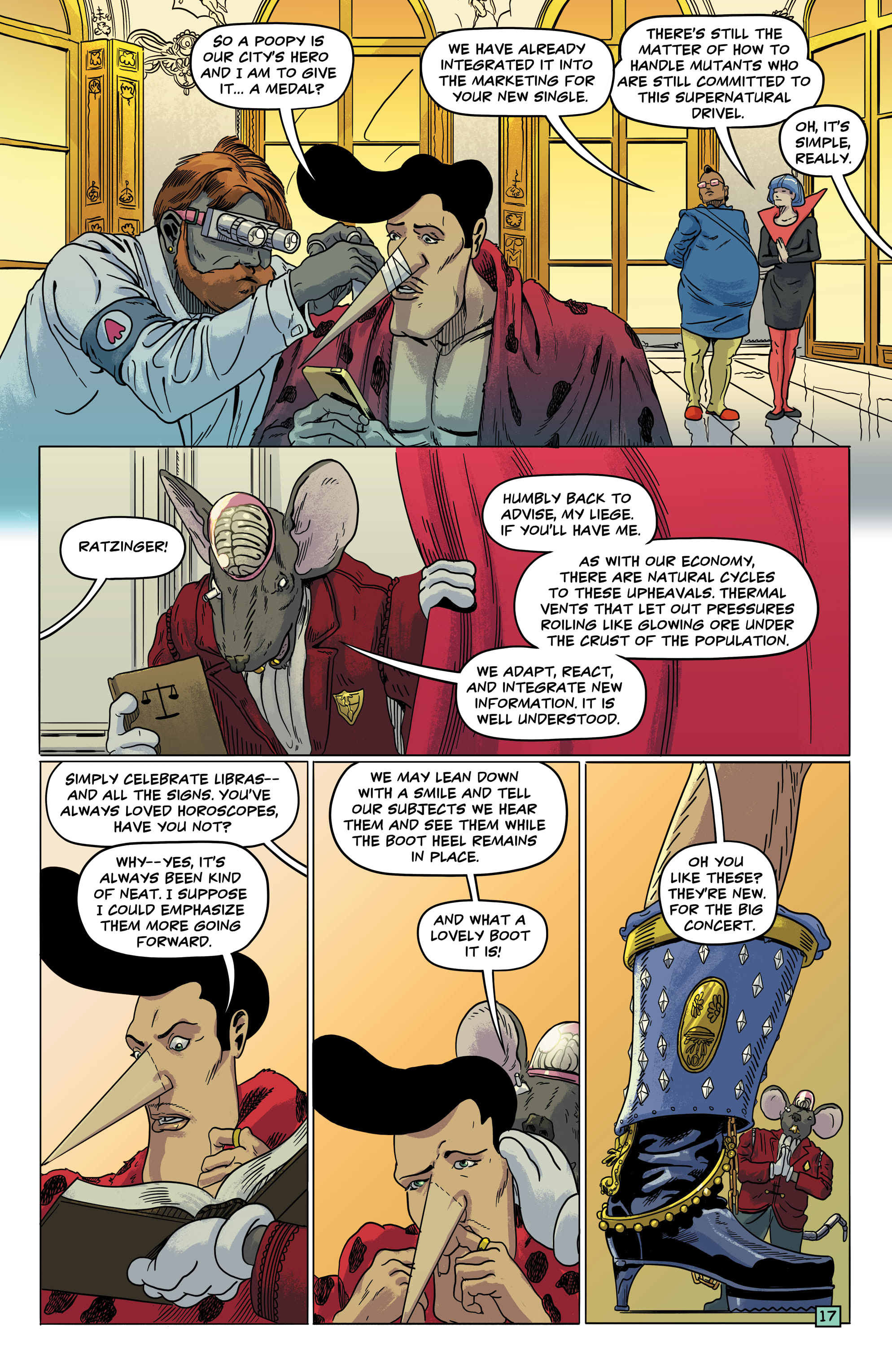 Read online Justice Warriors comic -  Issue #6 - 18