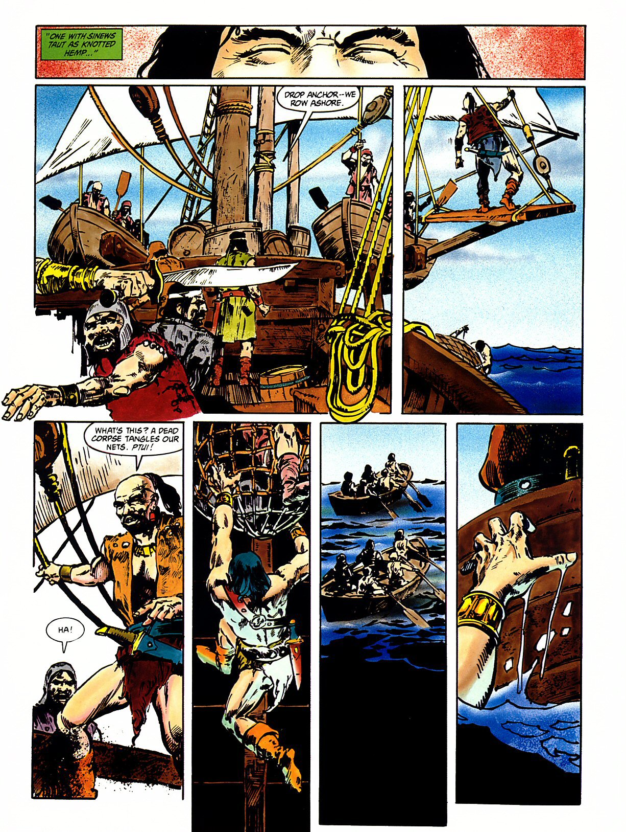 Read online Marvel Graphic Novel comic -  Issue #47 - Kull - The Vale Of Shadow - 12