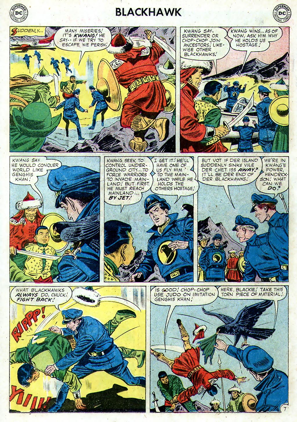 Blackhawk (1957) Issue #125 #18 - English 19