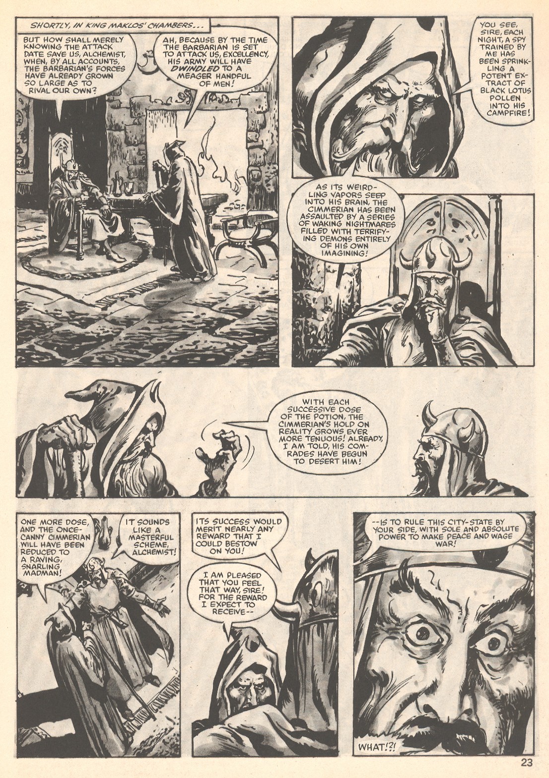 The Savage Sword Of Conan issue 78 - Page 23