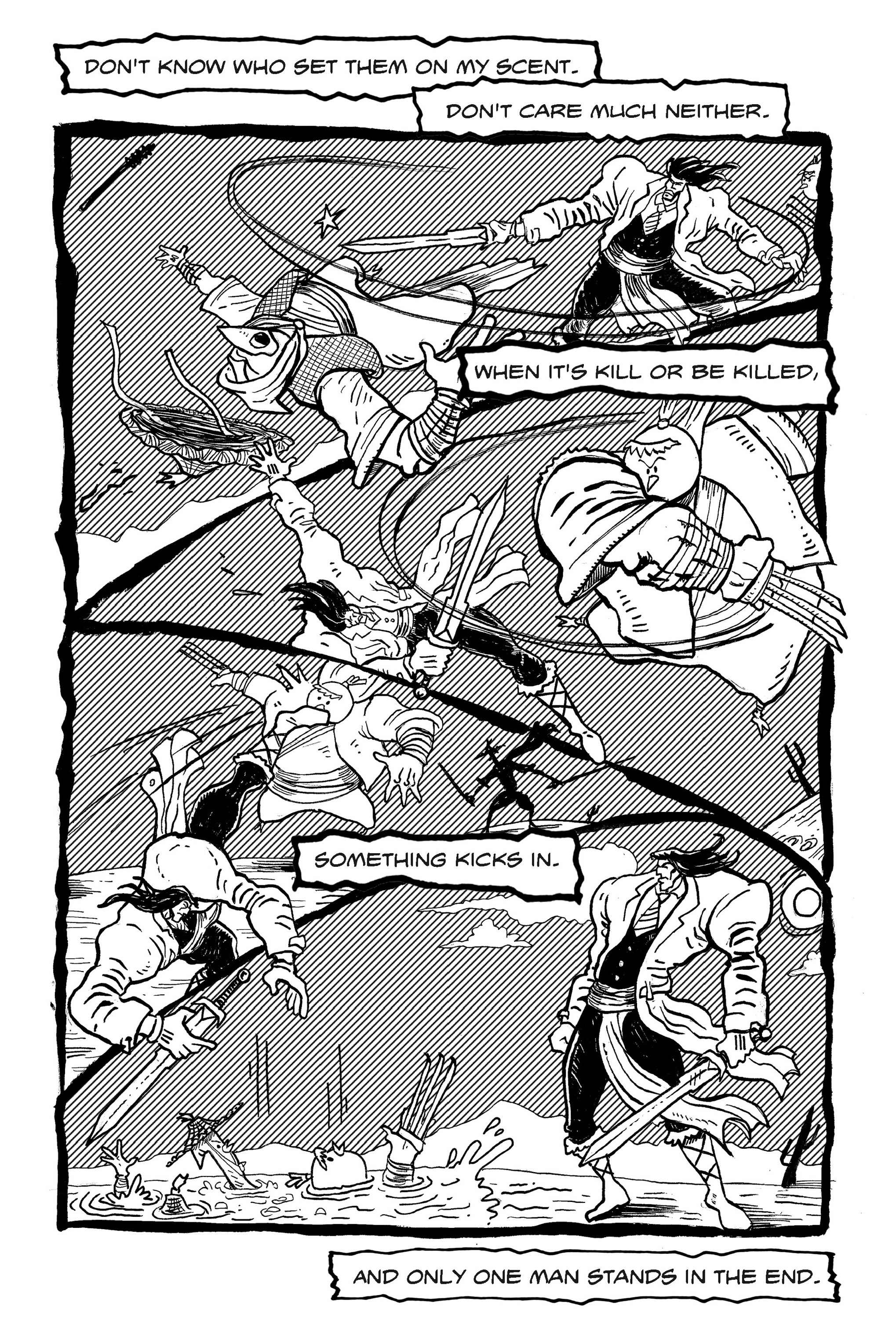Read online Broadsword, P.I. comic -  Issue #2 - 6