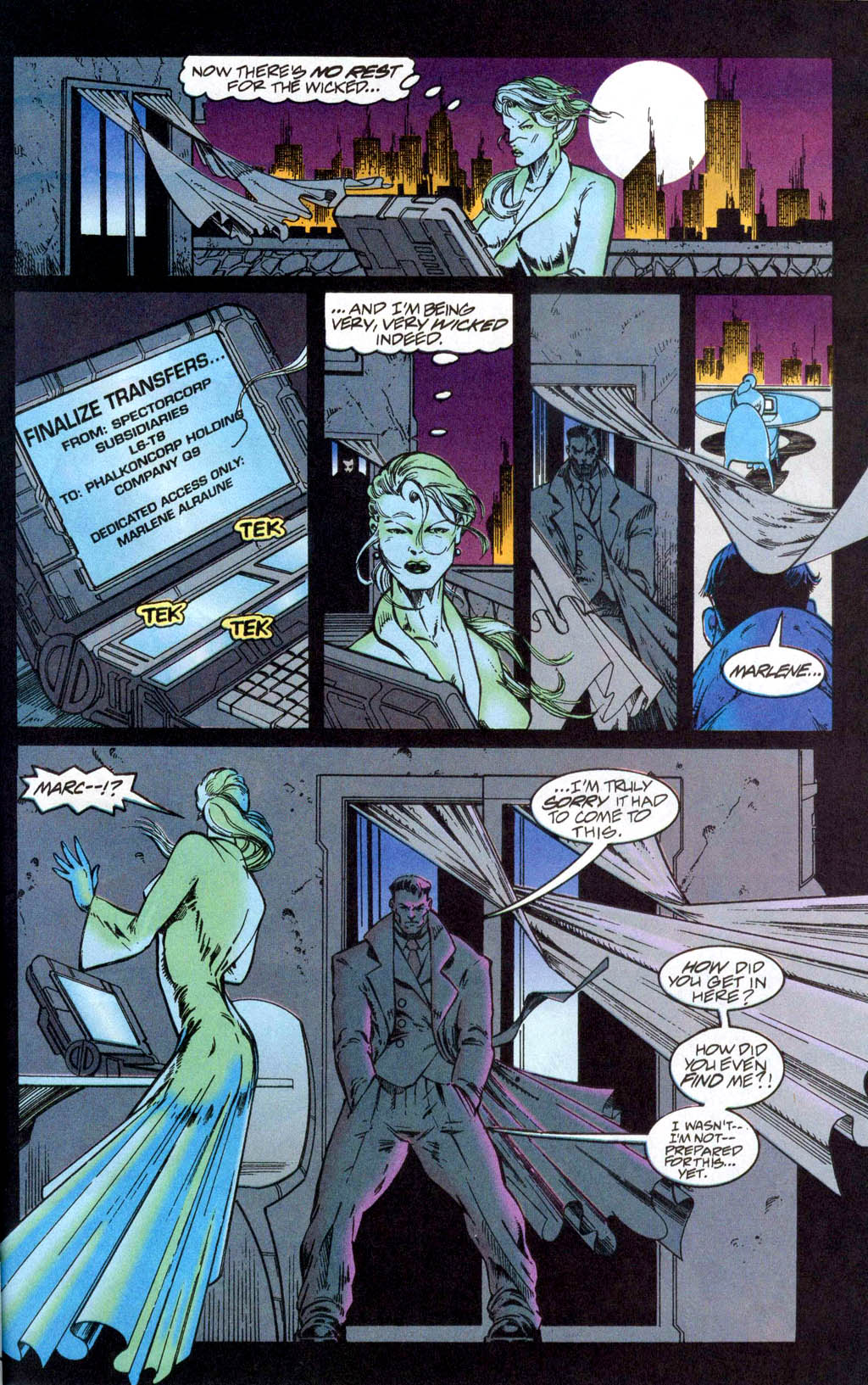 Read online Marc Spector: Moon Knight comic -  Issue #56 - 16