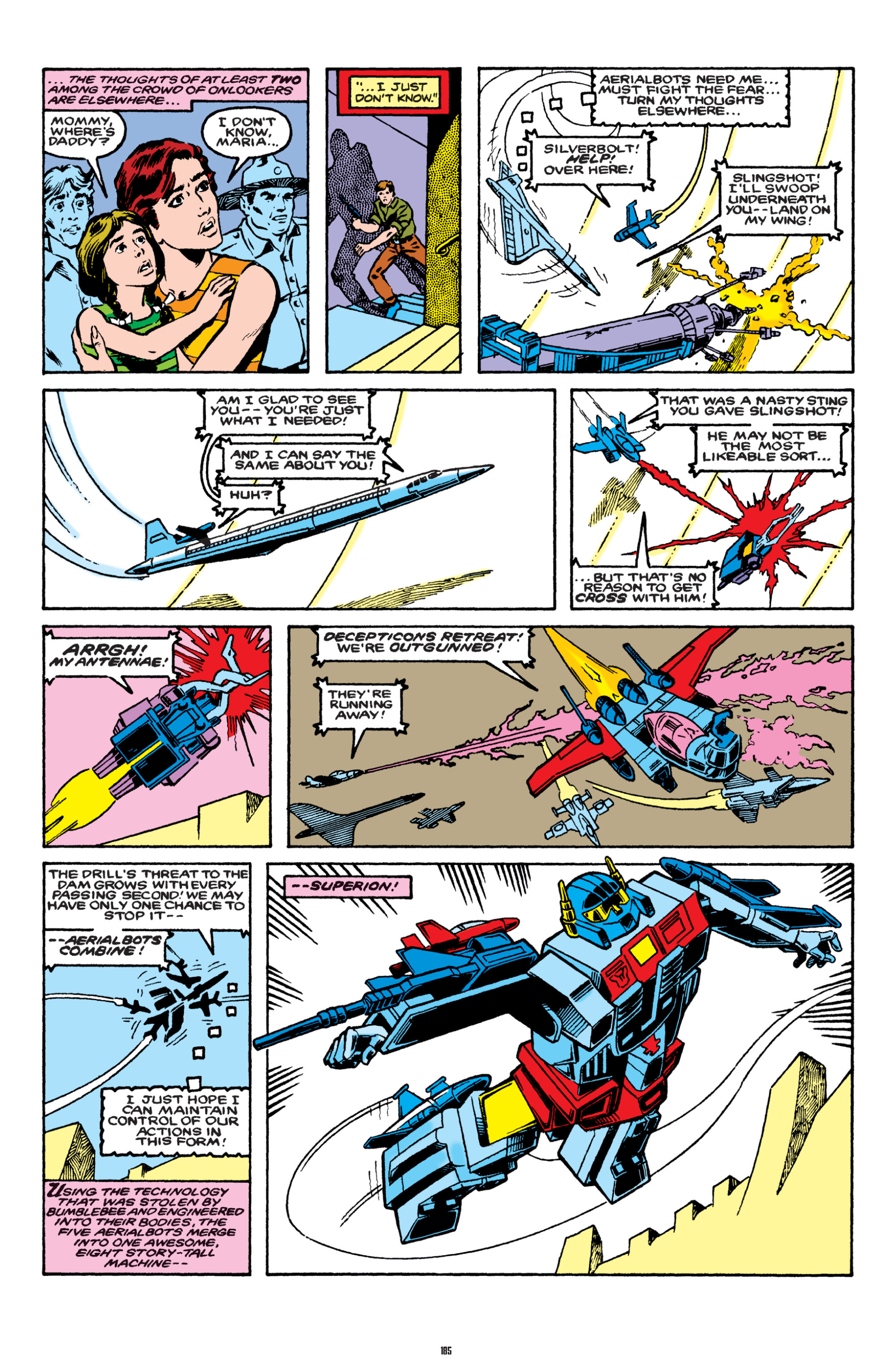 Read online The Transformers Classics comic -  Issue # TPB 2 - 186