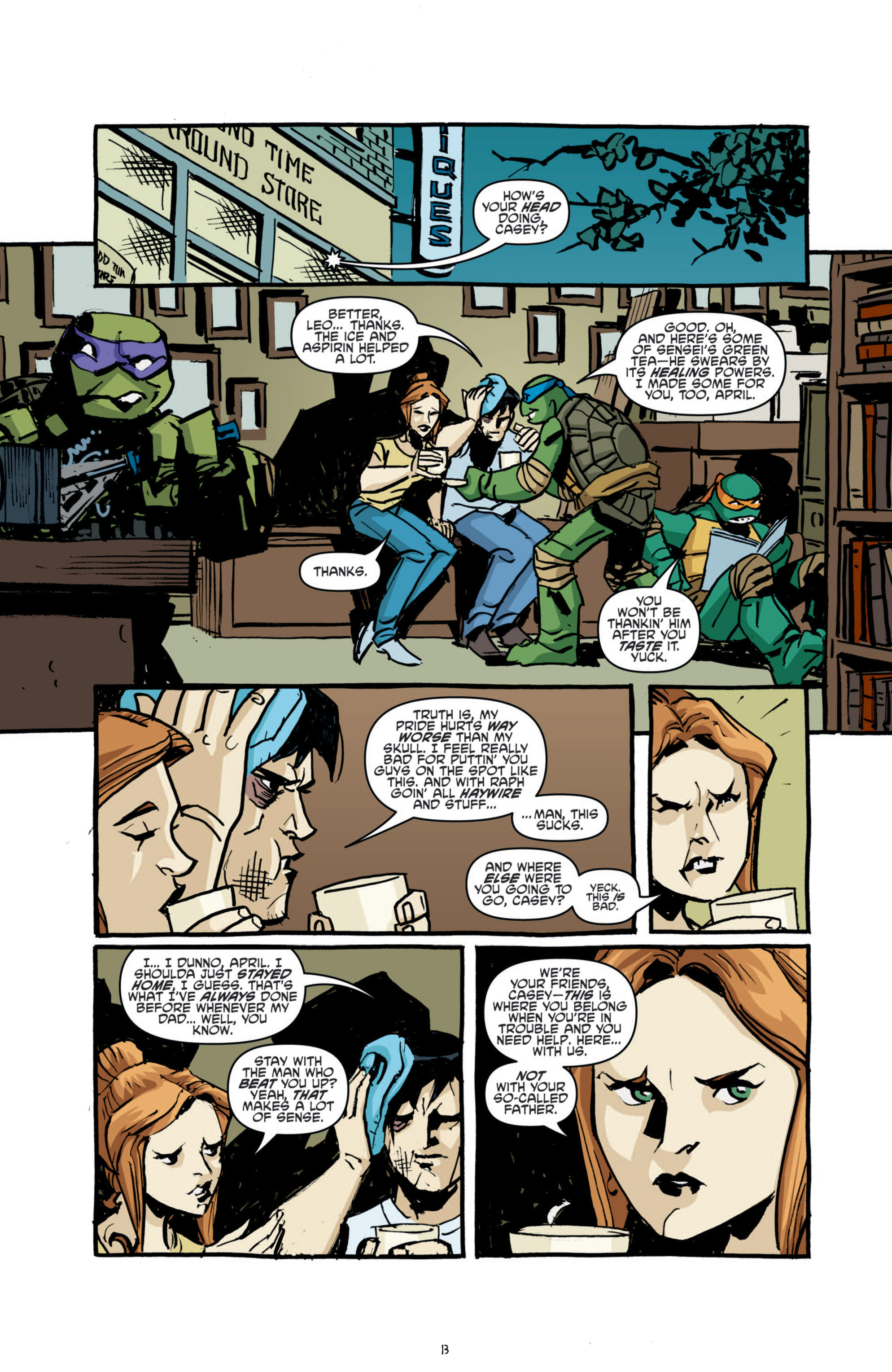 Read online Teenage Mutant Ninja Turtles (2011) comic -  Issue #14 - 17