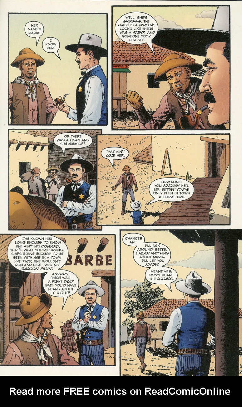 Read online Desperadoes: Quiet Of The Grave comic -  Issue #3 - 9