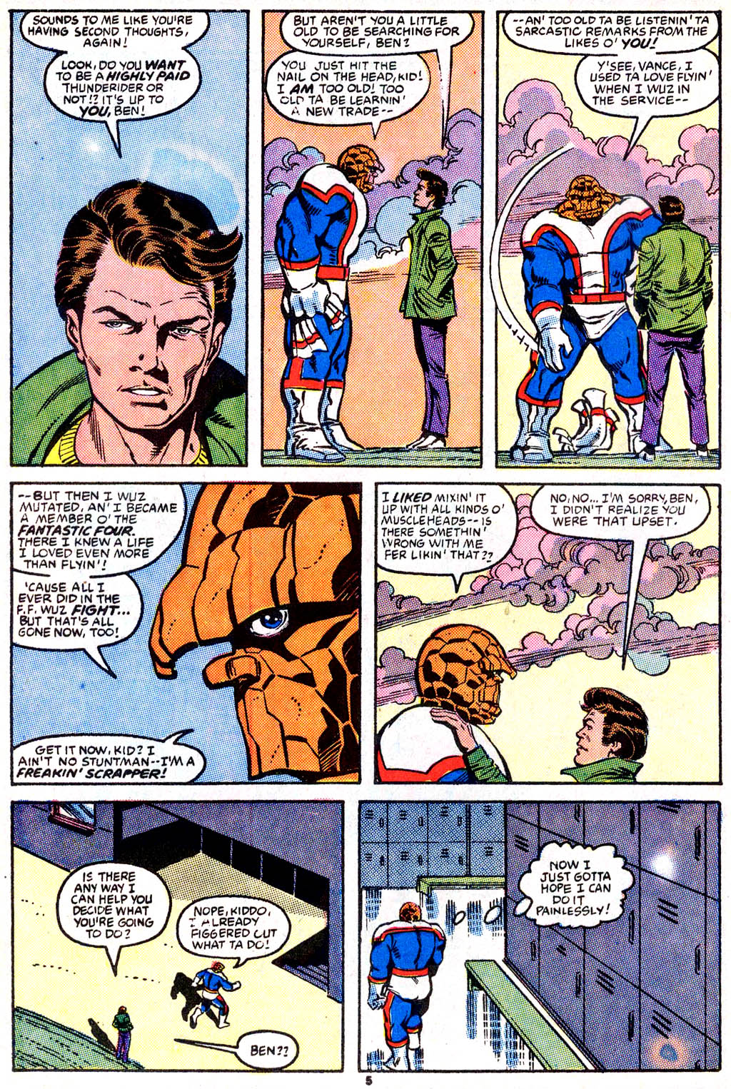 Read online The Thing comic -  Issue #28 - 6