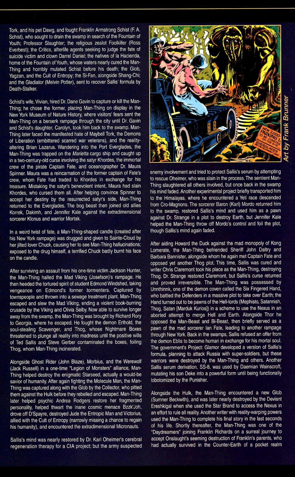 The Official Handbook of the Marvel Universe: Marvel Knights issue Full - Page 36