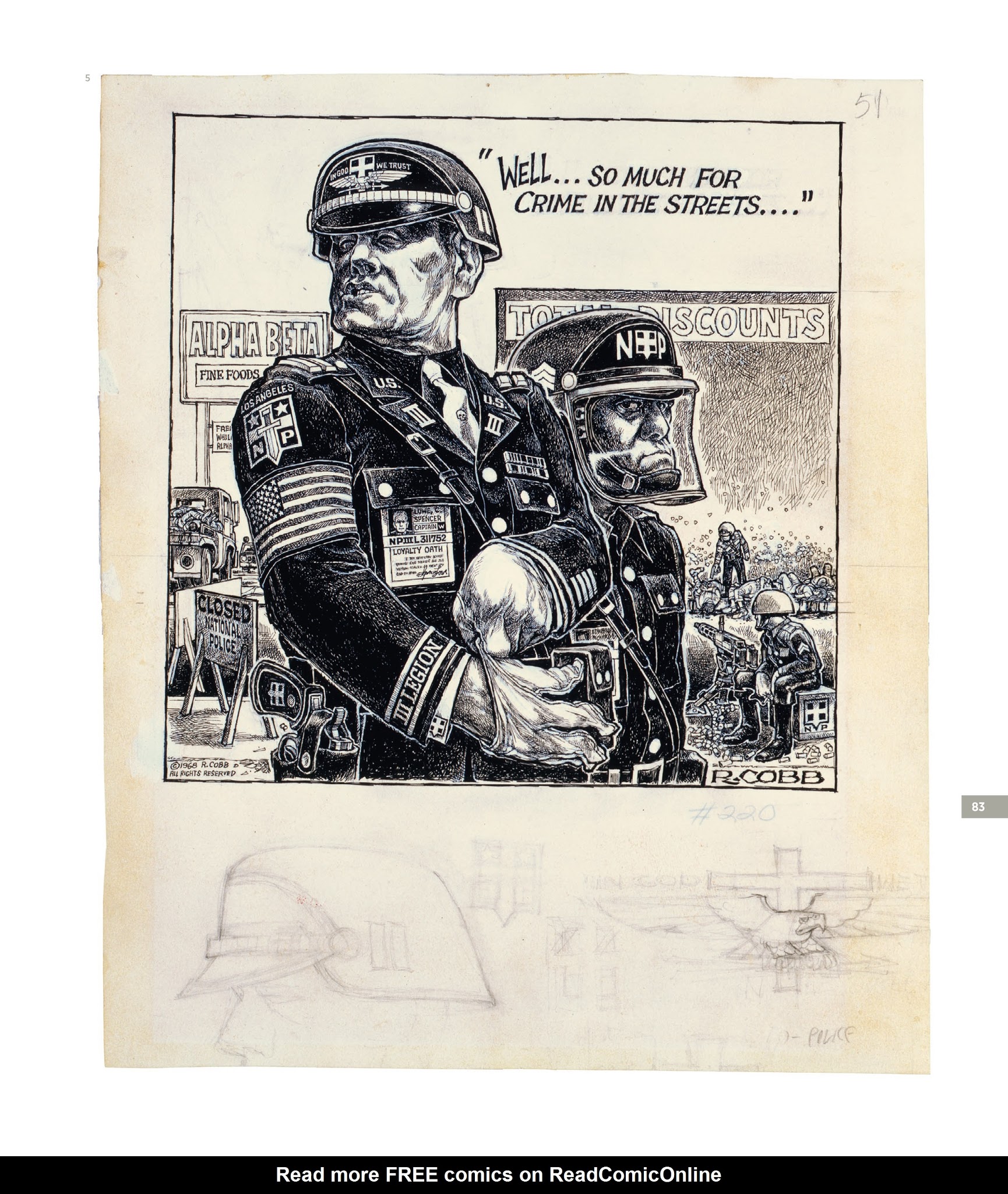 Read online The Blighted Eye: Original Comic Art From the Glenn Bray Collection comic -  Issue # TPB - 81