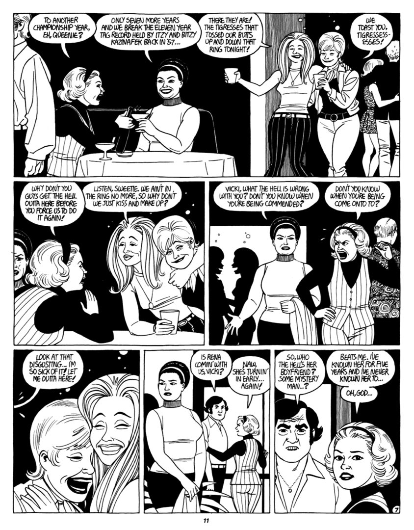 Read online Love and Rockets (1982) comic -  Issue #41 - 13