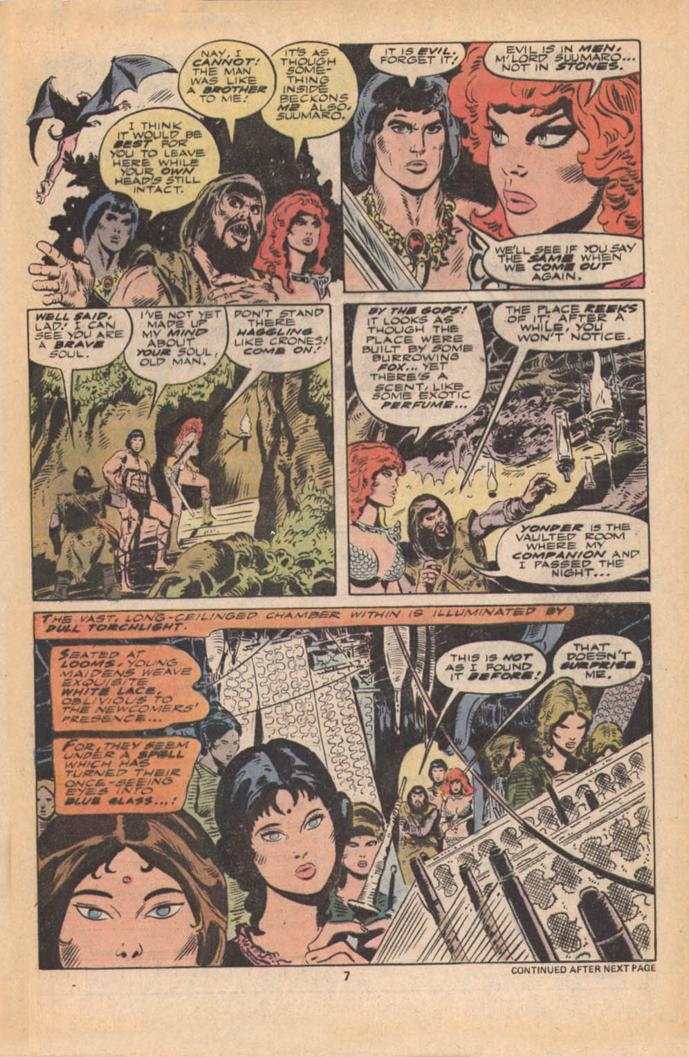 Read online Red Sonja (1977) comic -  Issue #10 - 7