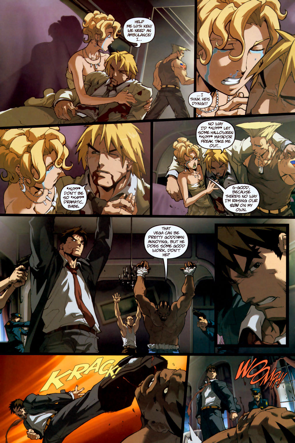 Read online Street Fighter (2003) comic -  Issue #14 - 14