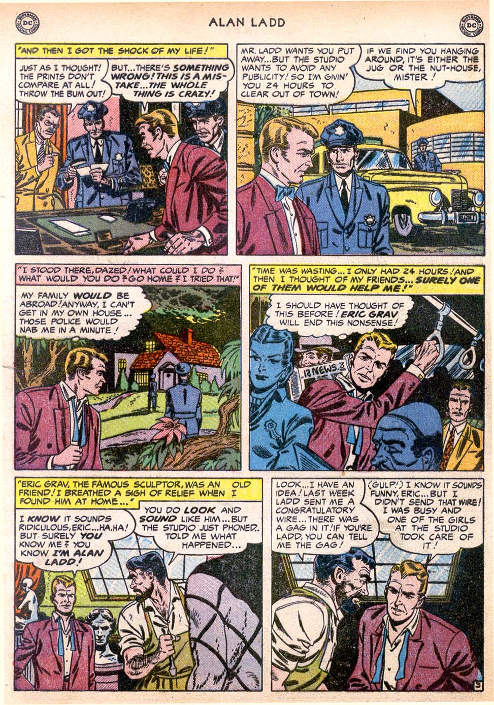 Read online Adventures of Alan Ladd comic -  Issue #4 - 5