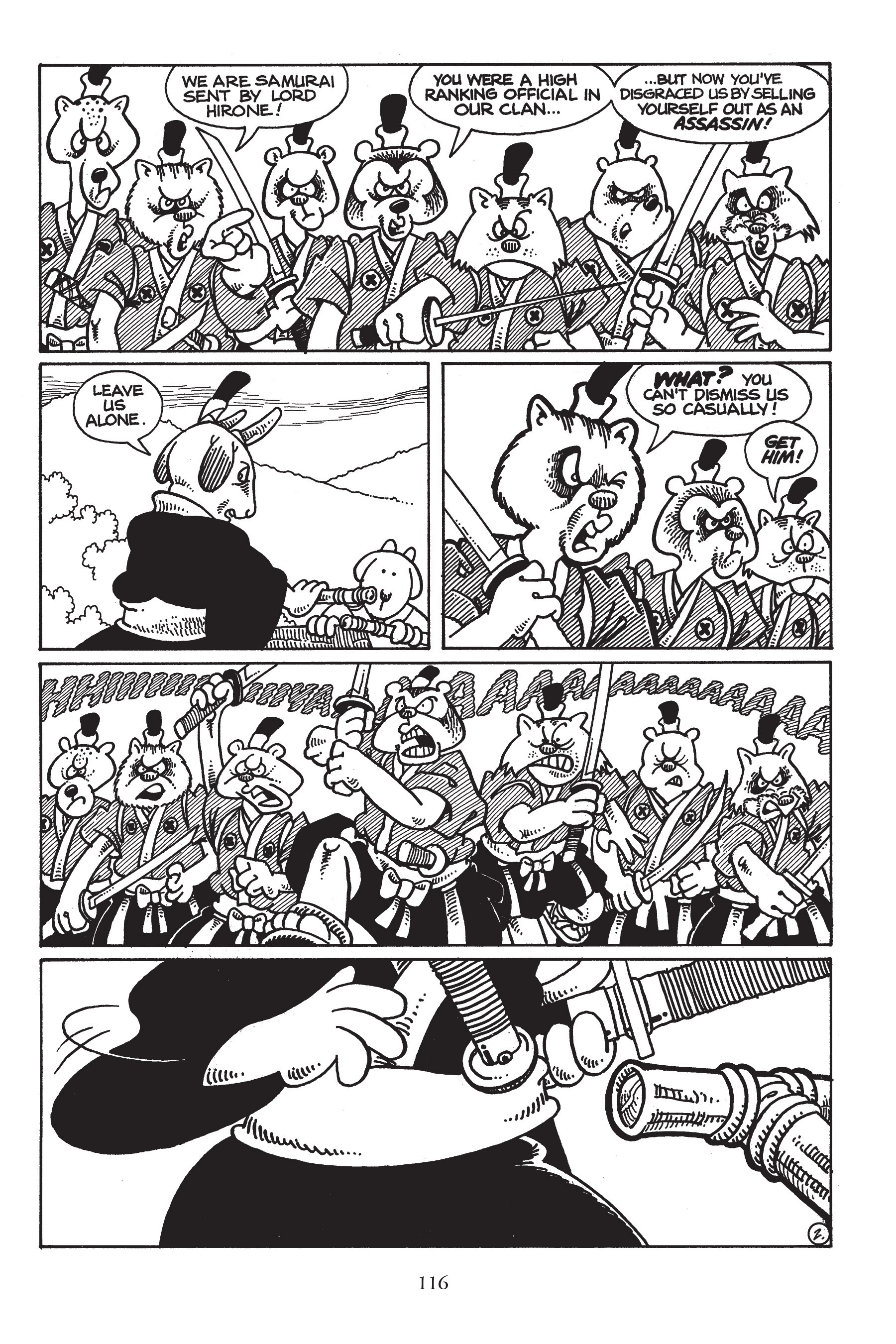 Read online Usagi Yojimbo (1987) comic -  Issue # _TPB 5 - 113