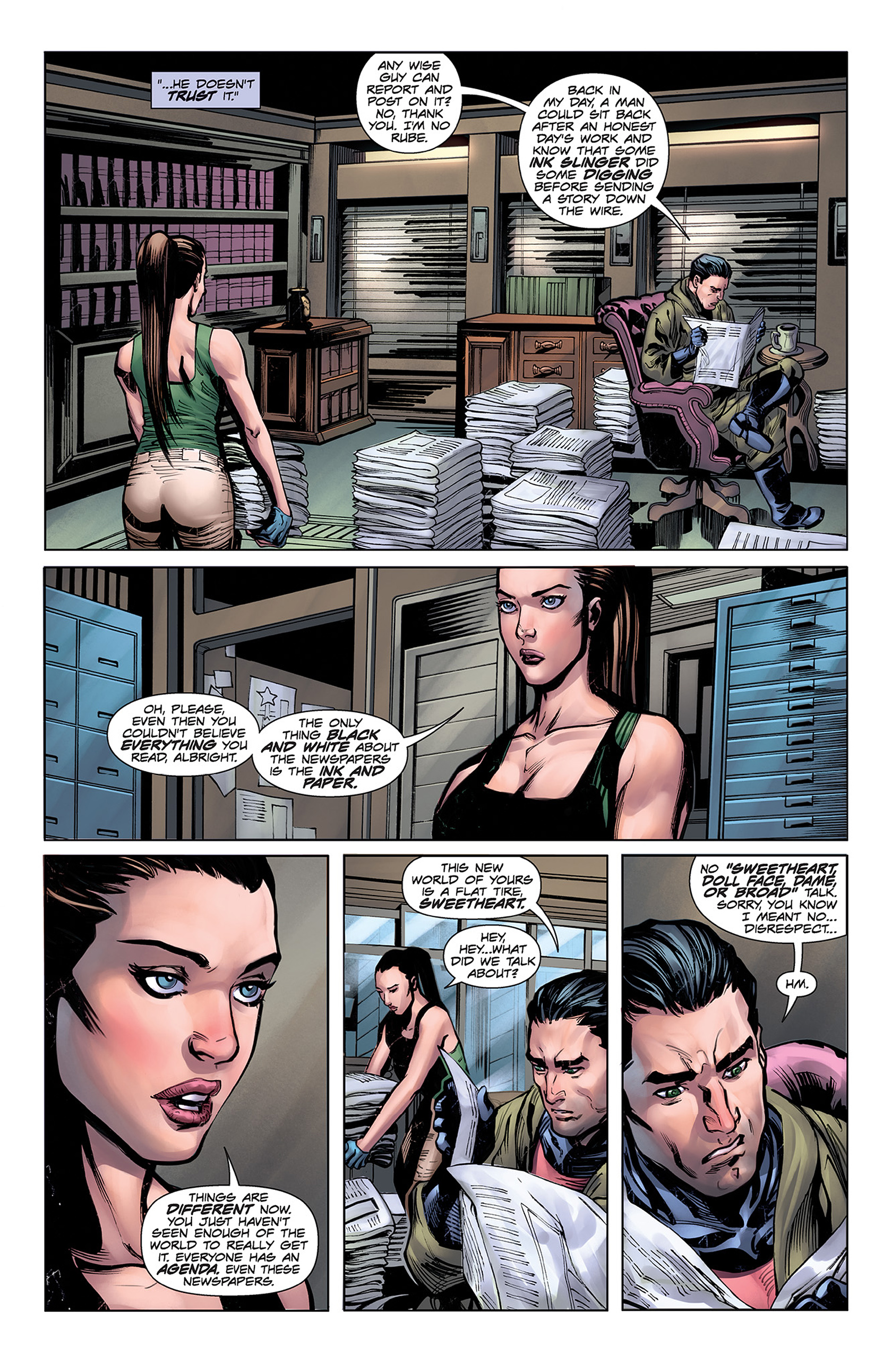 Read online Captain Midnight comic -  Issue #4 - 7