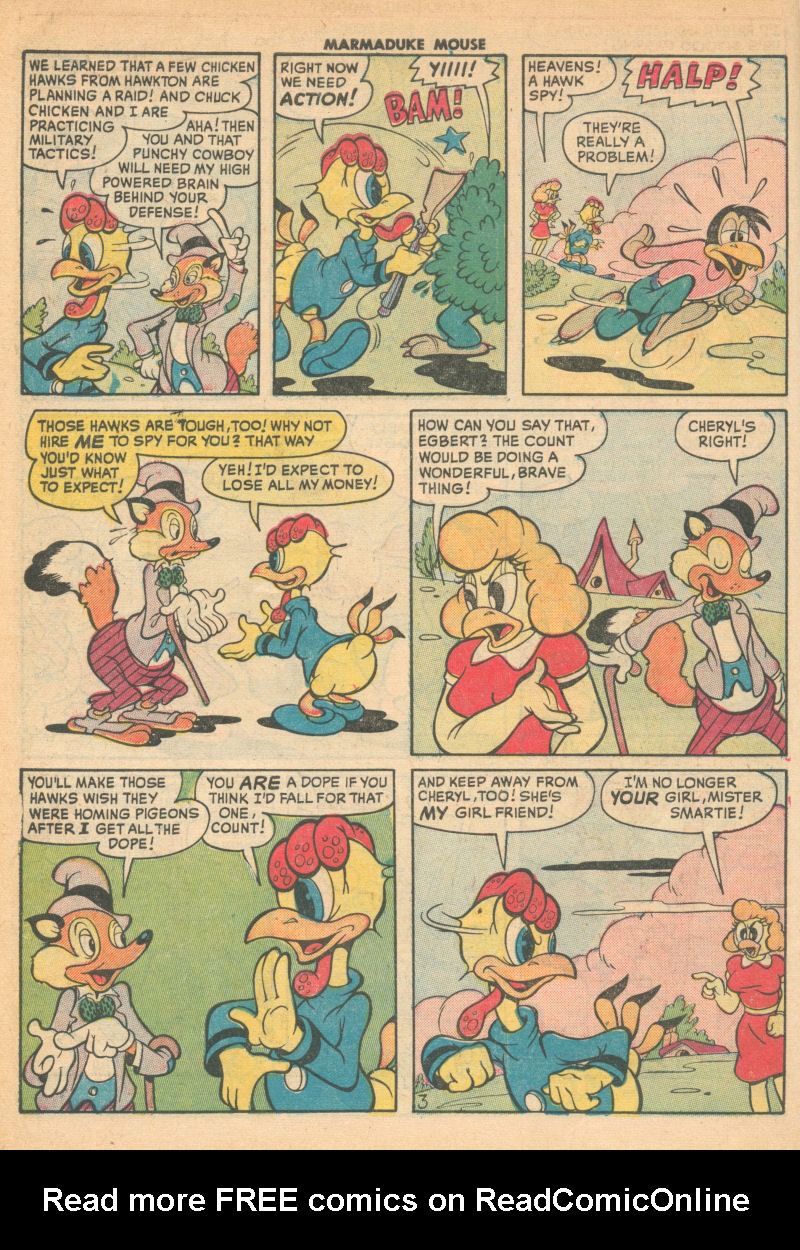 Read online Marmaduke Mouse comic -  Issue #21 - 14
