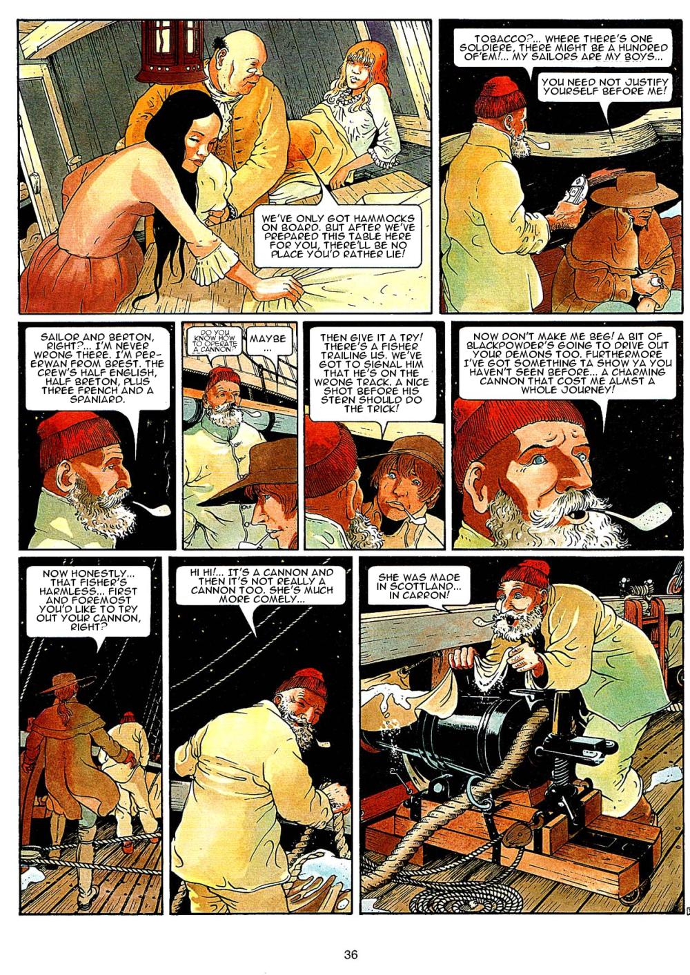 Read online The passengers of the wind comic -  Issue #2 - 36