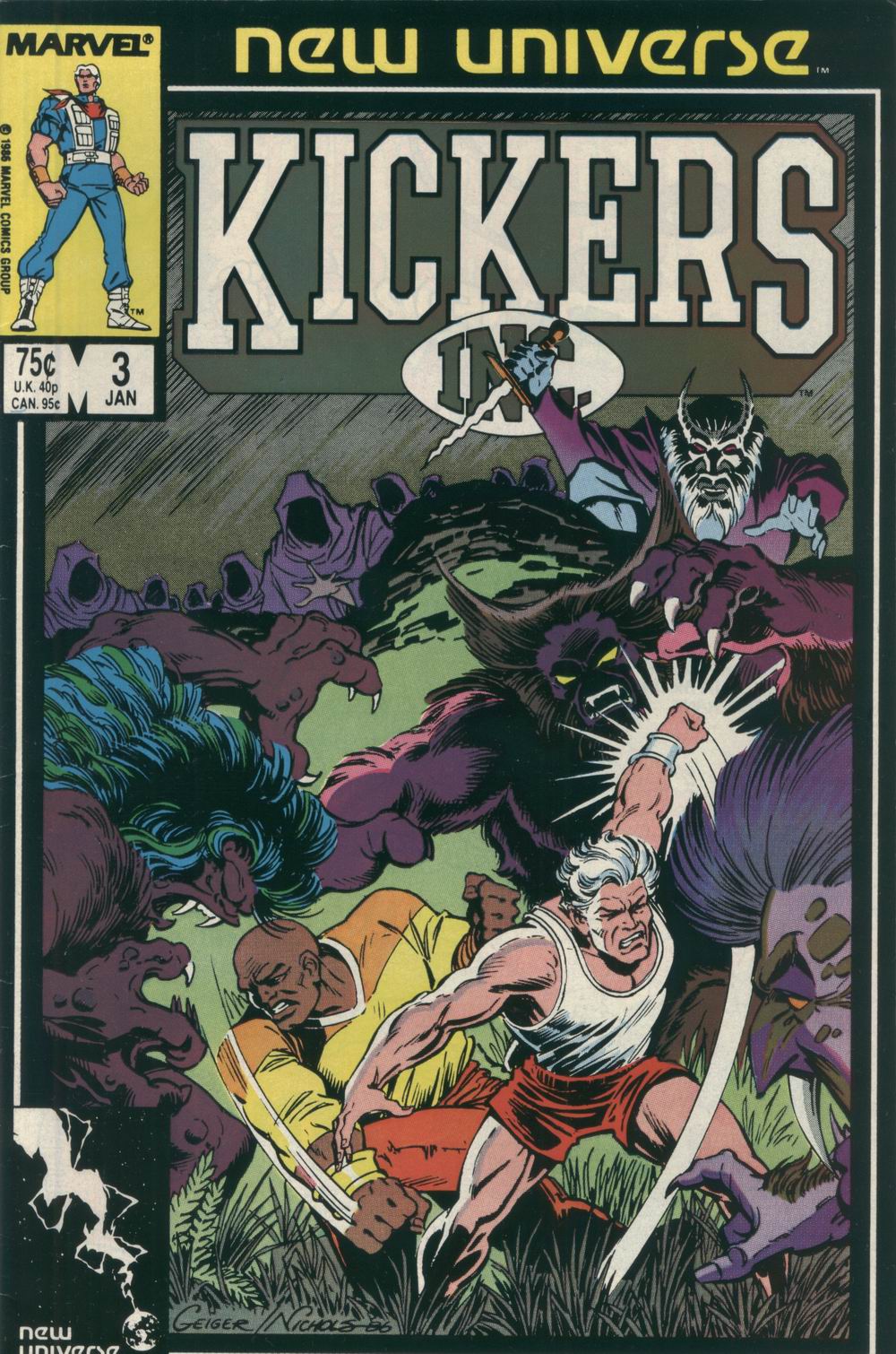 Read online Kickers, Inc. comic -  Issue #3 - 1
